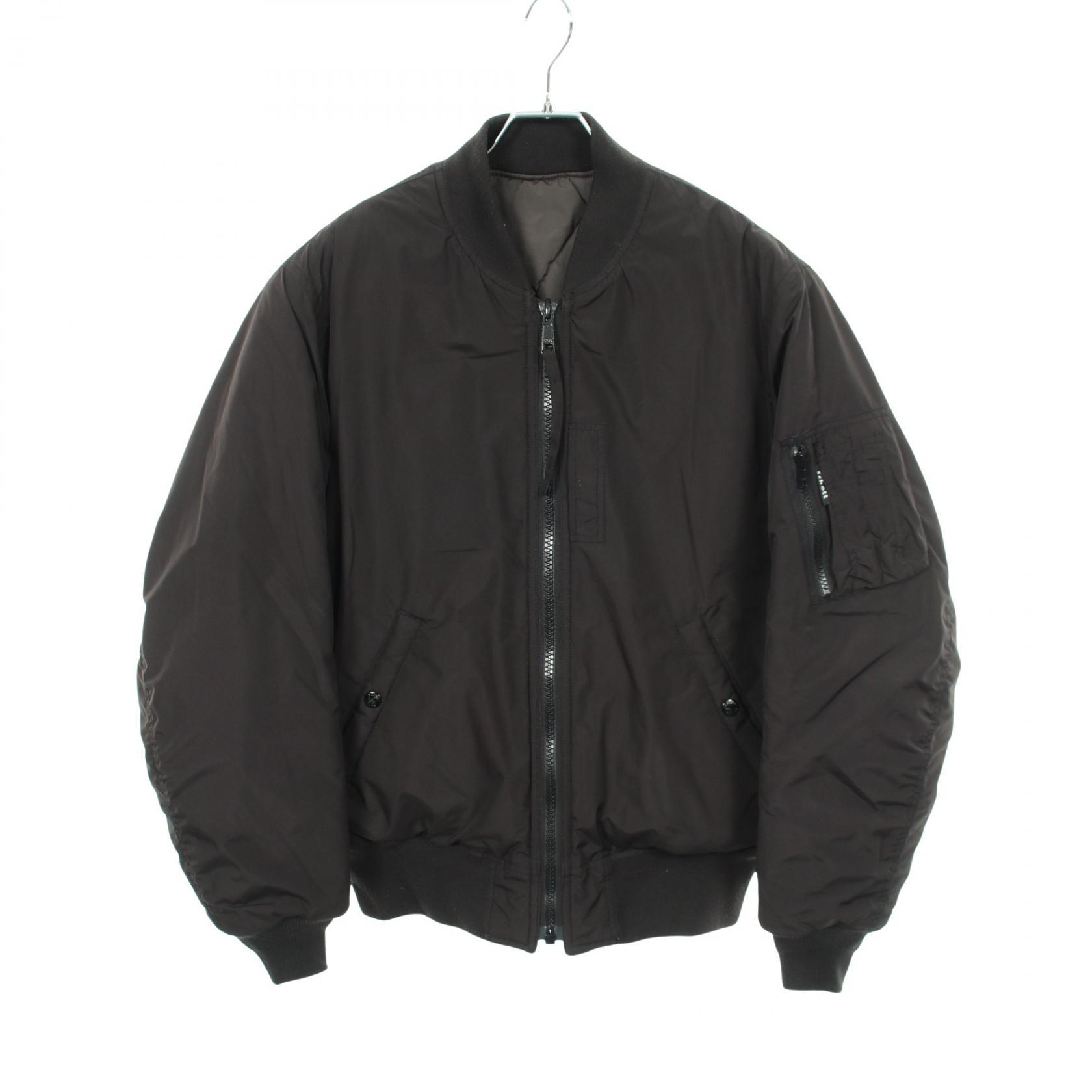 ≪5％OFFクーポン対象＆まとめ買い10%OFF≫ショット schott リバーシブルフライトジャケット ブルゾン 衣料品 アウター ポリエステル メンズ ブラック系 3192073 【中古】