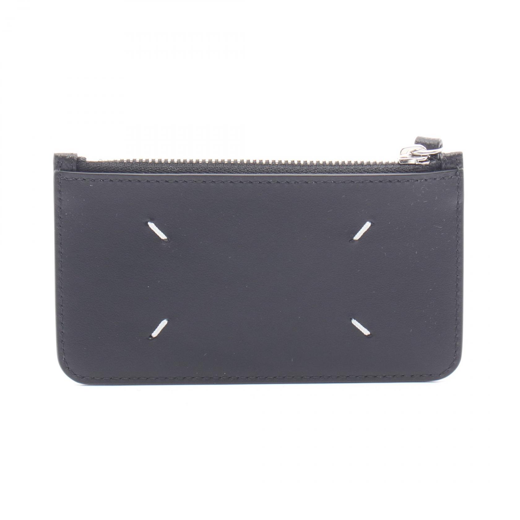 【ポイント5倍｜4/18 0:00～4/20 23:59】メゾン マルジェラ Maison Margiela カードケース アクセサリー レザー レディース ブラック系 SA1VX0008P4745T8013 【新品】 28,665円