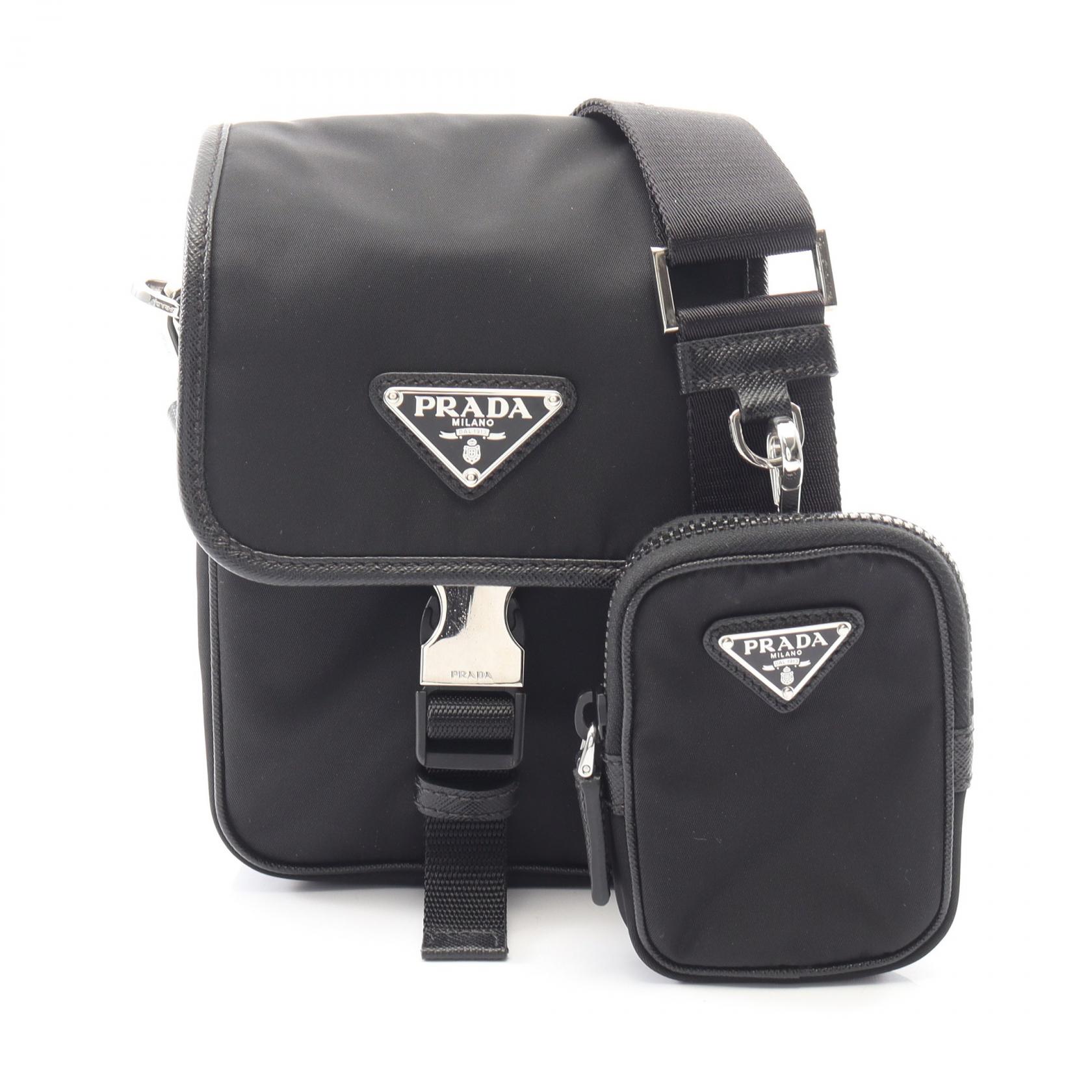 楽天市場】プラダ PRADA RE NYLON TESSUTO+SAFFIANO ショルダーバッグ 