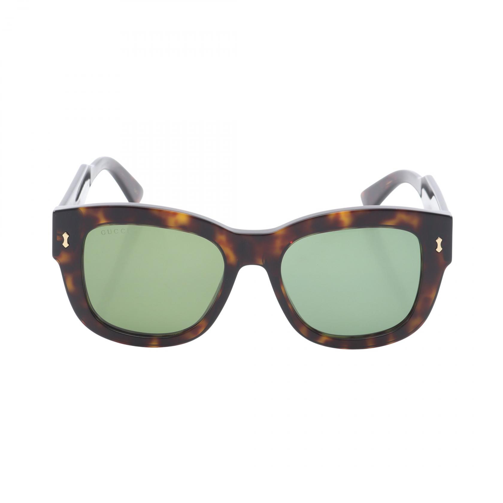 グッチ GUCCI べっ甲柄 サングラス 衣料品 プラスチック レディース ブラウン系 GG1110S002 【新品】