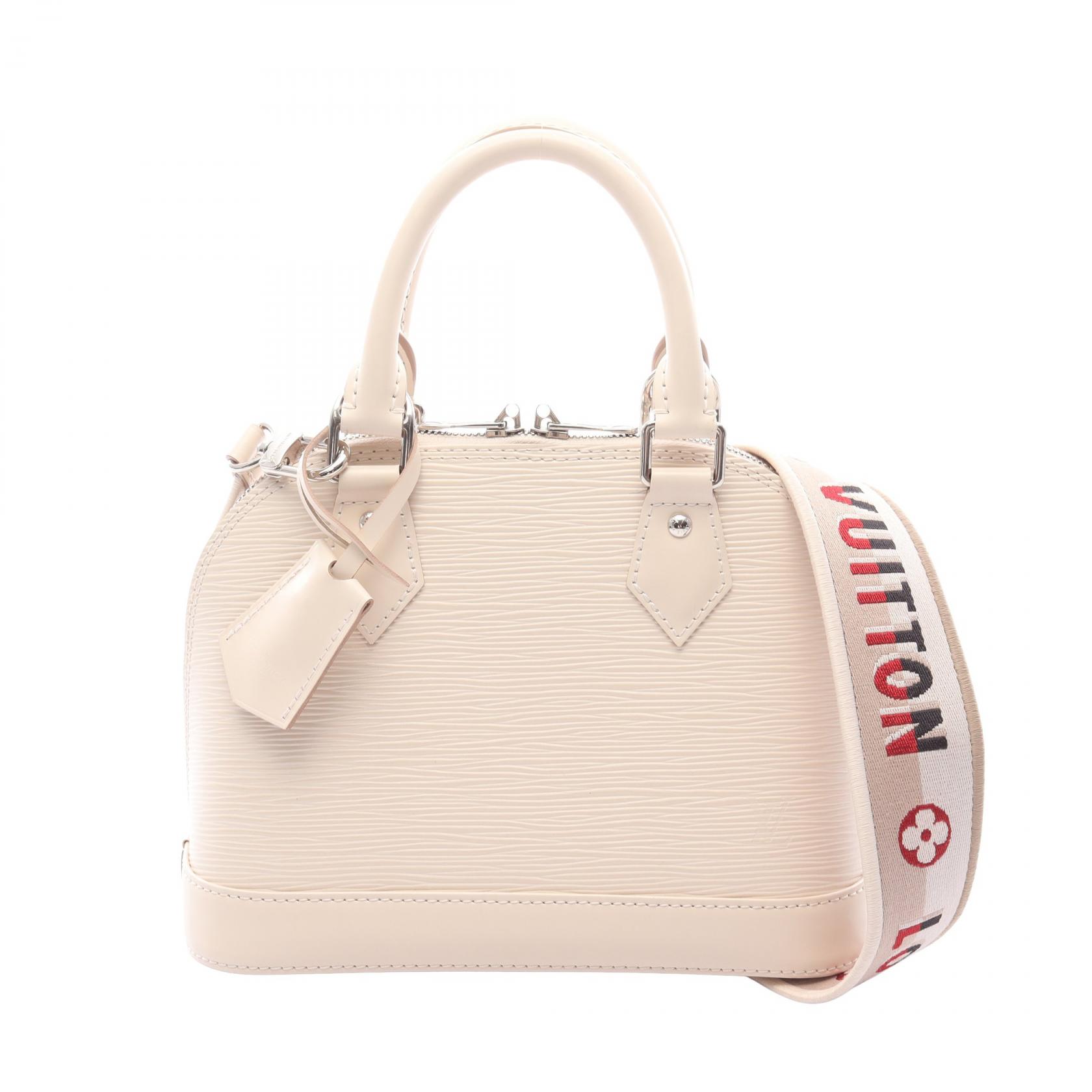 ルイ・ヴィトン LOUIS VUITTON アルマBB 2WAY ハンドバッグ バッグ レザー エピ レディース アイボリー系 M58706 【中古】
