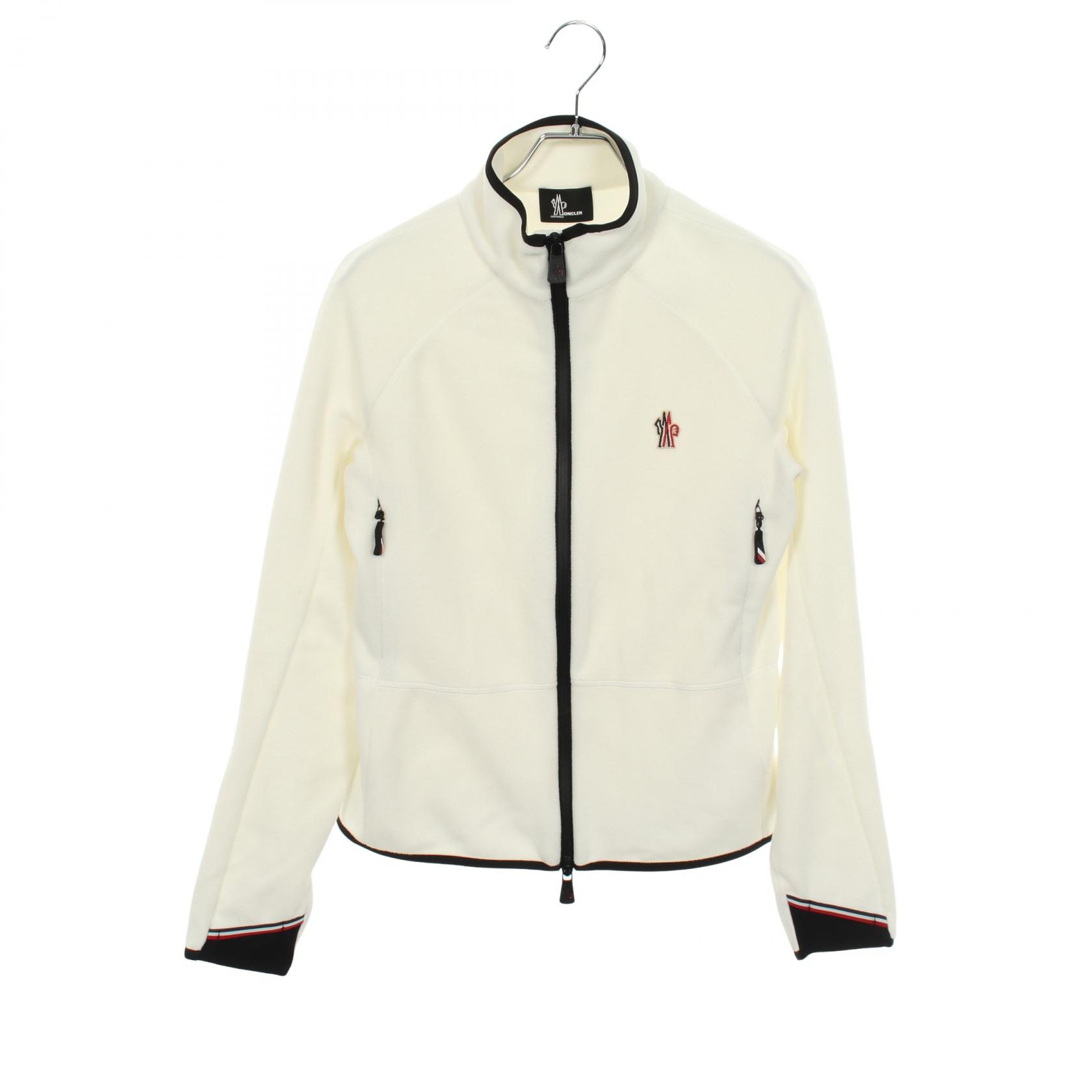 ≪5%OFFクーポン＆まとめ買い10% ～7/26 9:59〆≫モンクレールグルノーブル MONCLER GRENOBLE ジャケット ブルゾン 衣料品 アウター ポリエステル レディース ホワイト系 8G00012 【中古】｜BRANDOFF TOKYO