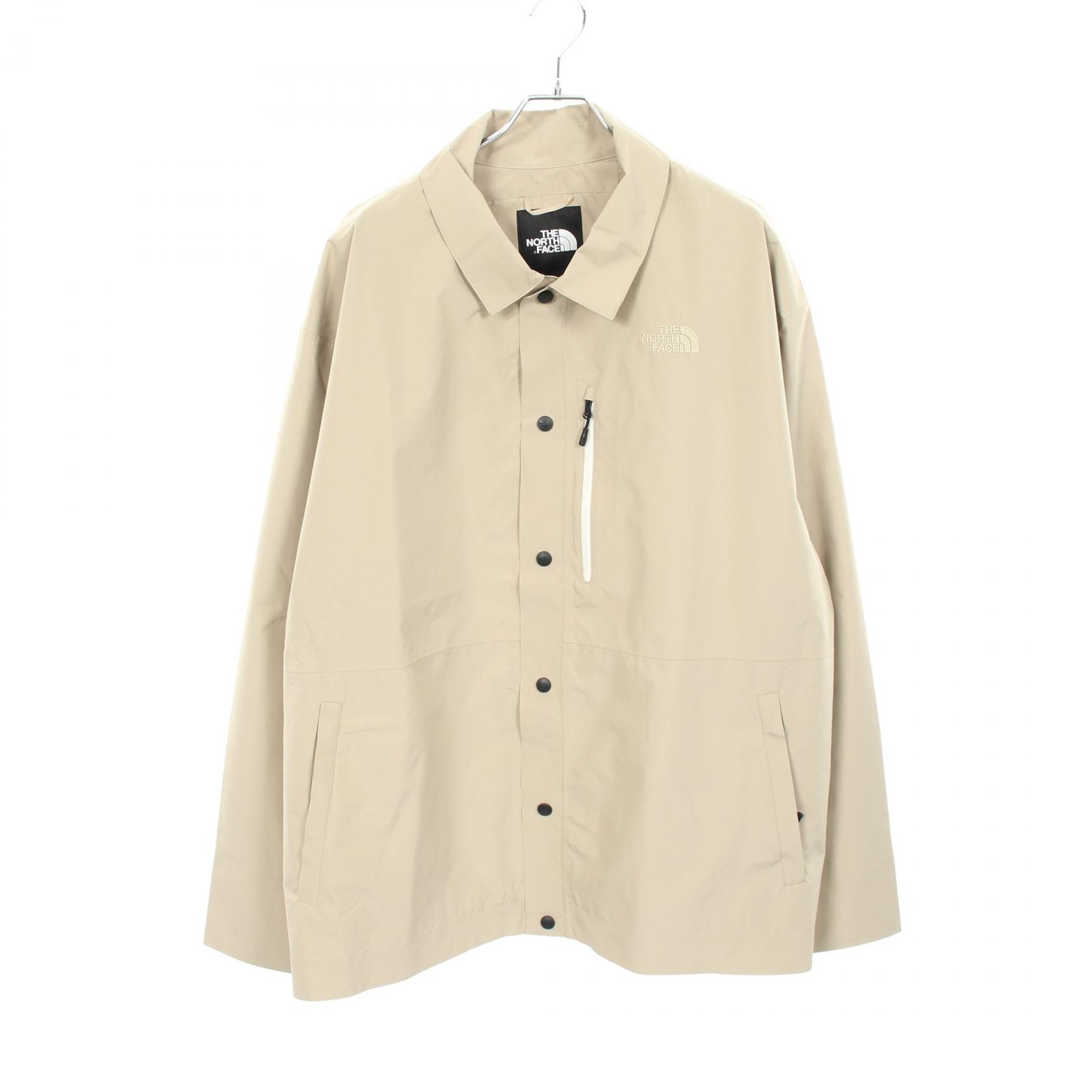 ≪5%OFFクーポン＆まとめ買い10% ～7/26 9:59〆≫ザ・ノースフェイス THE NORTH FACE NSE Tech Overshirt 衣料品 アウター ポリエステル メンズ レディース ベージュ系 NF0A8DTWCEL1 【中古】｜BRANDOFF TOKYO