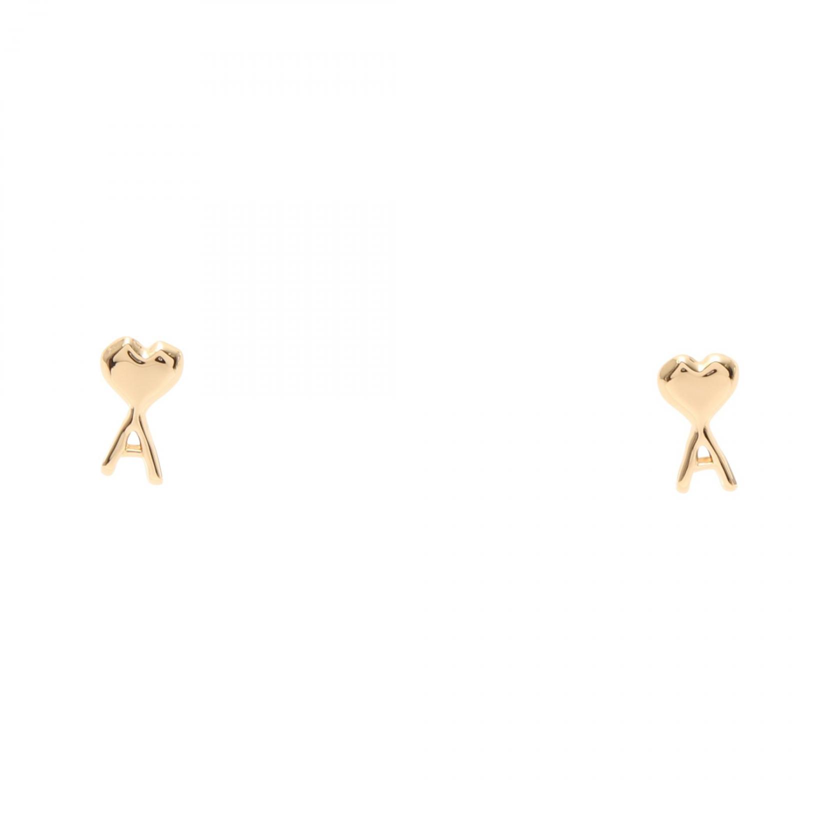 ≪5%OFFクーポン&まとめ買い10% ~7/26 9:59〆≫アミ AMI ハートロゴ ピアス ジュエリー GP(ゴールドメッキ) レディース ゴールド系 UJW445.361902 【新品】|BRANDOFF TOKYO