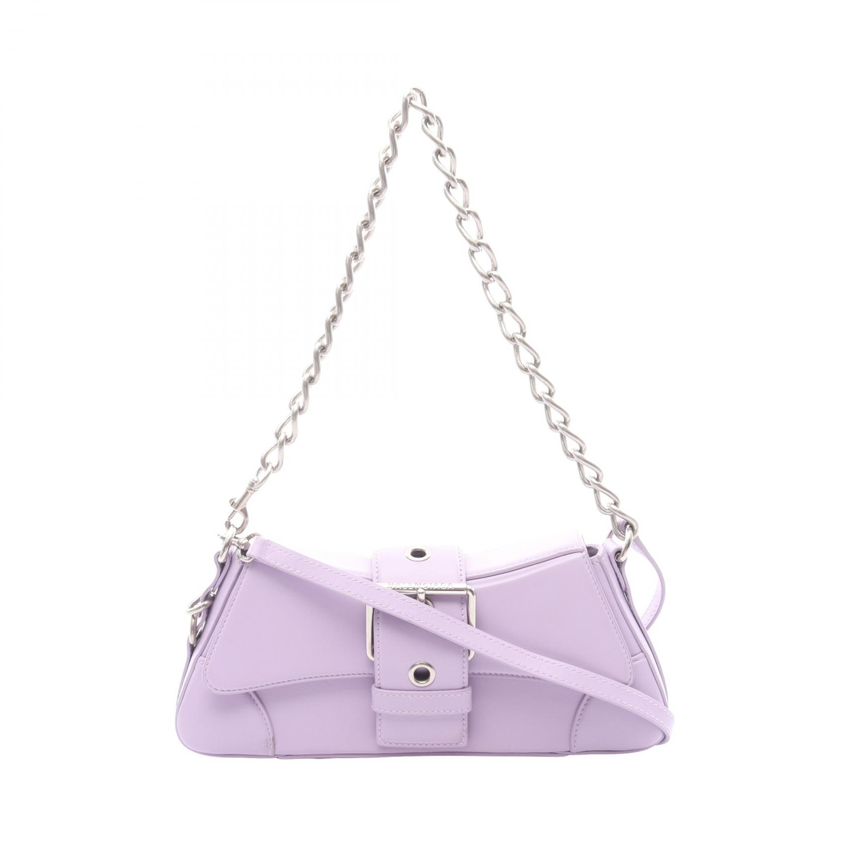 ≪5%OFFクーポン&まとめ買い10% ~7/26 9:59〆≫バレンシアガ BALENCIAGA LINDSAY BAG 2WAY ショルダーバッグ バッグ レザー レディース パープル系 701141 【中古】|BRANDOFF TOKYO