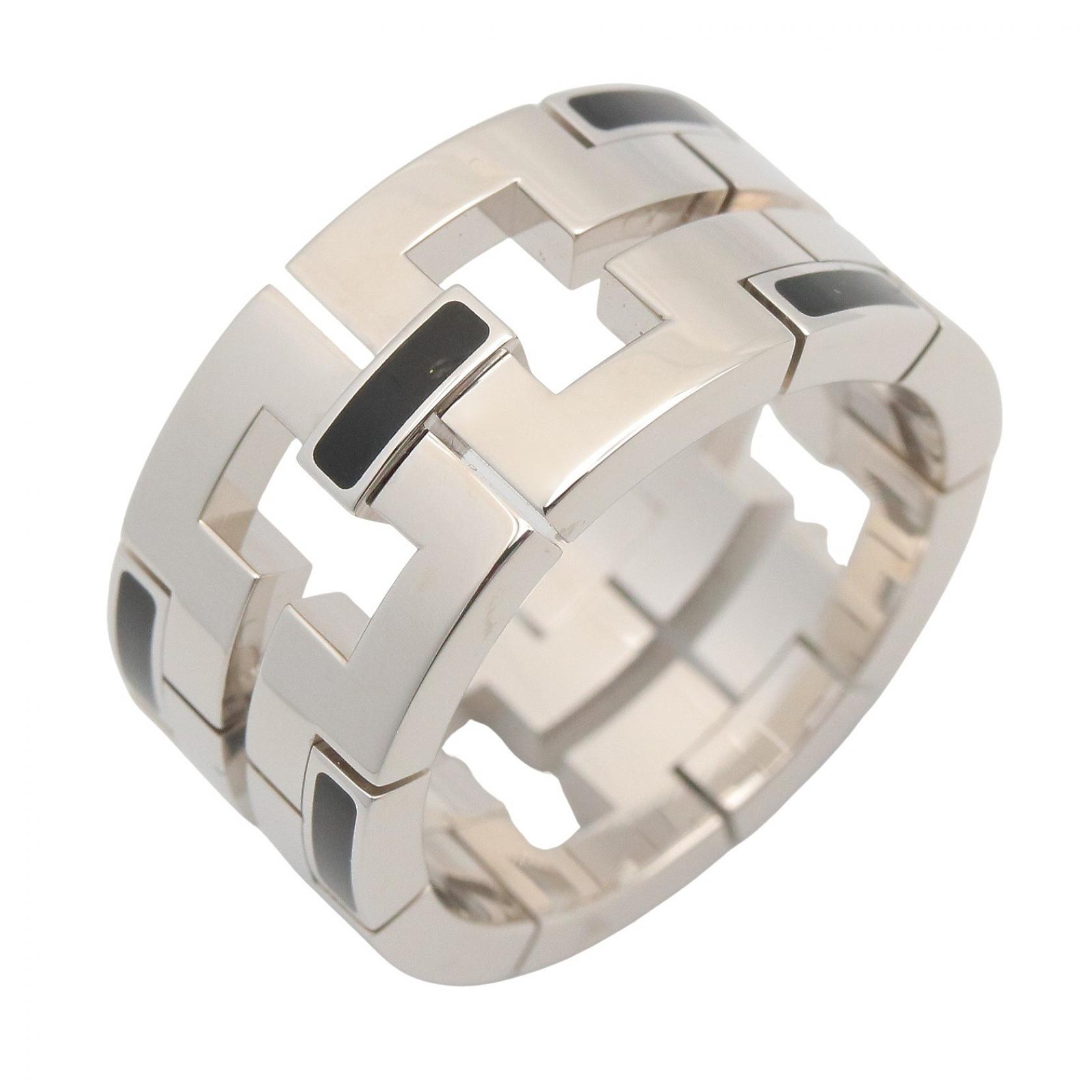≪5%OFFクーポン＆まとめ買い10% ～7/26 9:59〆≫カルティエ CARTIER ドラゴンパドロック リング リング・指輪 ジュエリー K18WG（ホワイトゴールド） メンズ レディース シルバー系 【中古】｜BRANDOFF TOKYO