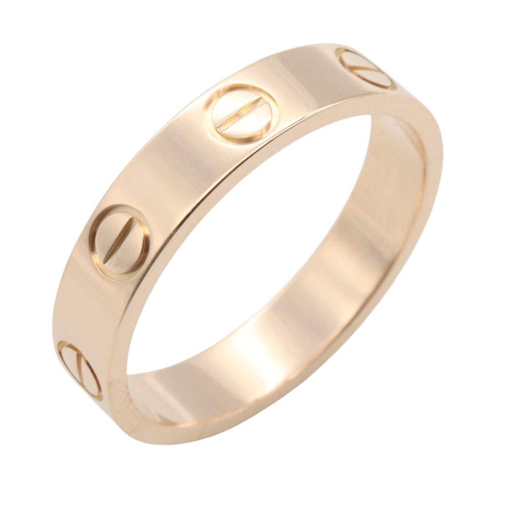 カルティエ CARTIER ミニラブリング リング・指輪 ジュエリー K18PG（ピンクゴールド） レディース ゴールド系 【中古】｜BRANDOFF TOKYO