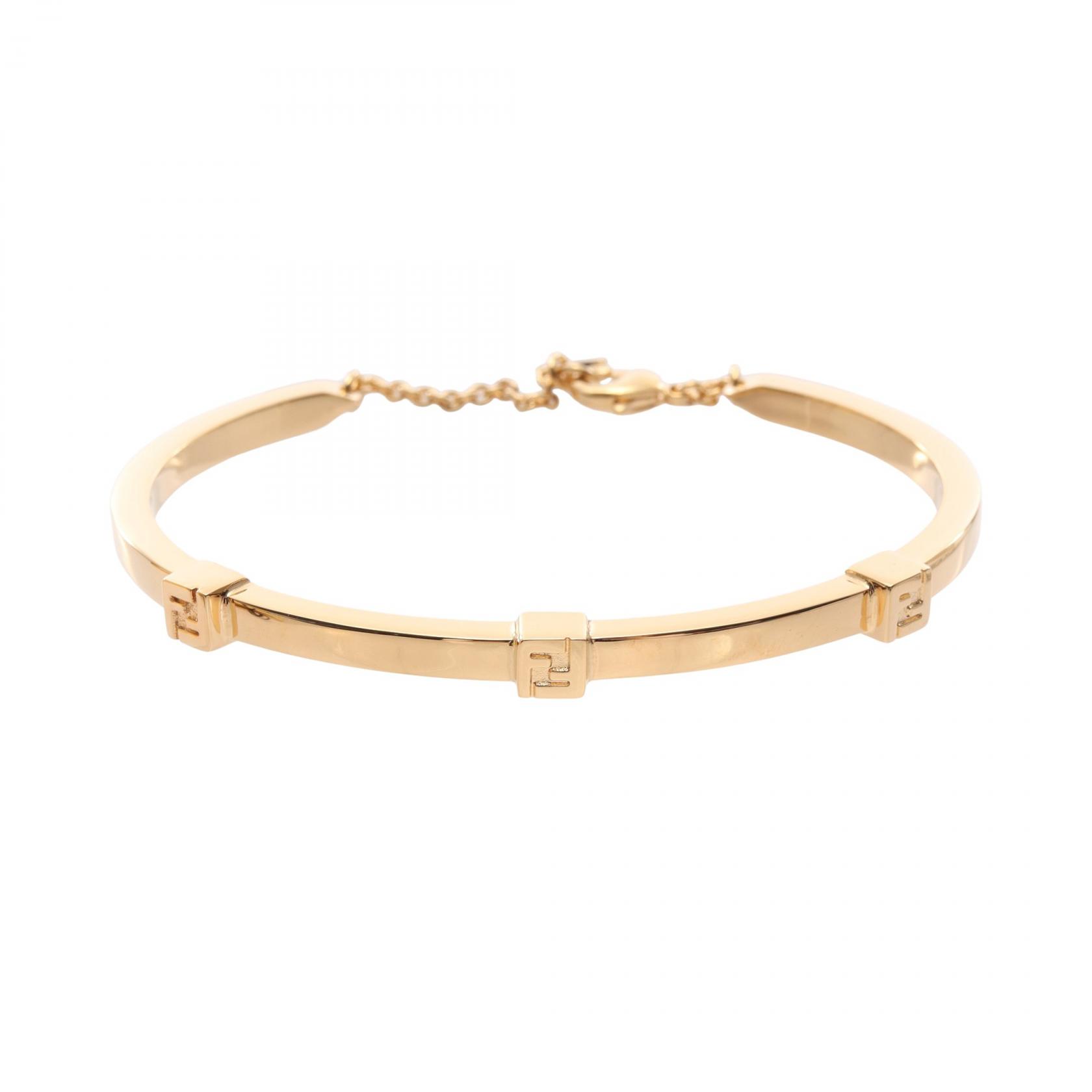 ≪5%OFFクーポン&まとめ買い10% ~7/26 9:59〆≫フェンディ FENDI FOREVER フォーエバー ブレスレット アクセサリー GP(ゴールドメッキ) レディース ゴールド系 8AL218B08F0CFKL 【新品】|BRANDOFF TOKYO
