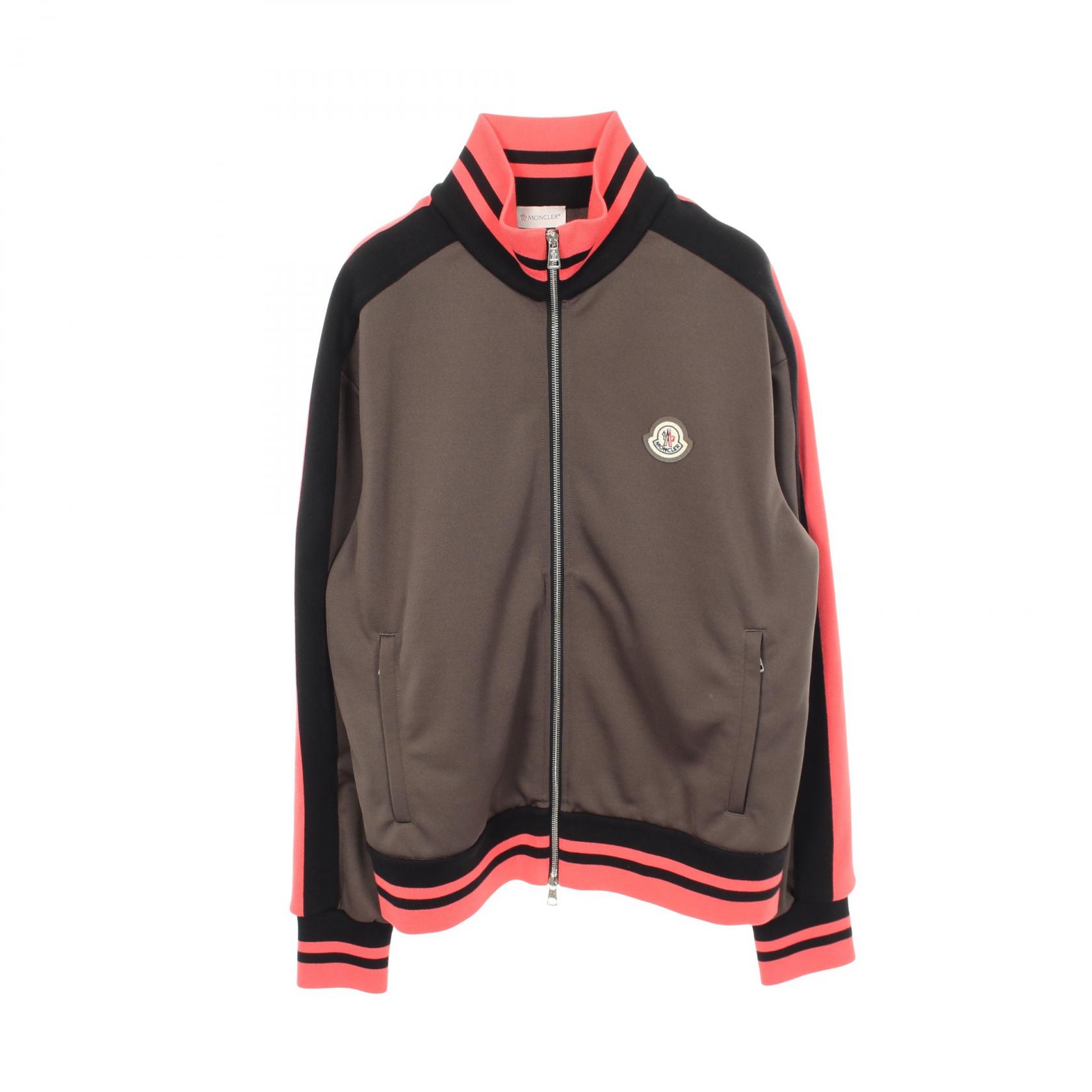≪5%OFFクーポン&まとめ買い10% ~7/26 9:59〆≫モンクレール MONCLER ロゴワッペン 衣料品 アウター ポリエステル メンズ グリーン系 / レッド系 / ブラック系 【中古】|BRANDOFF TOKYO