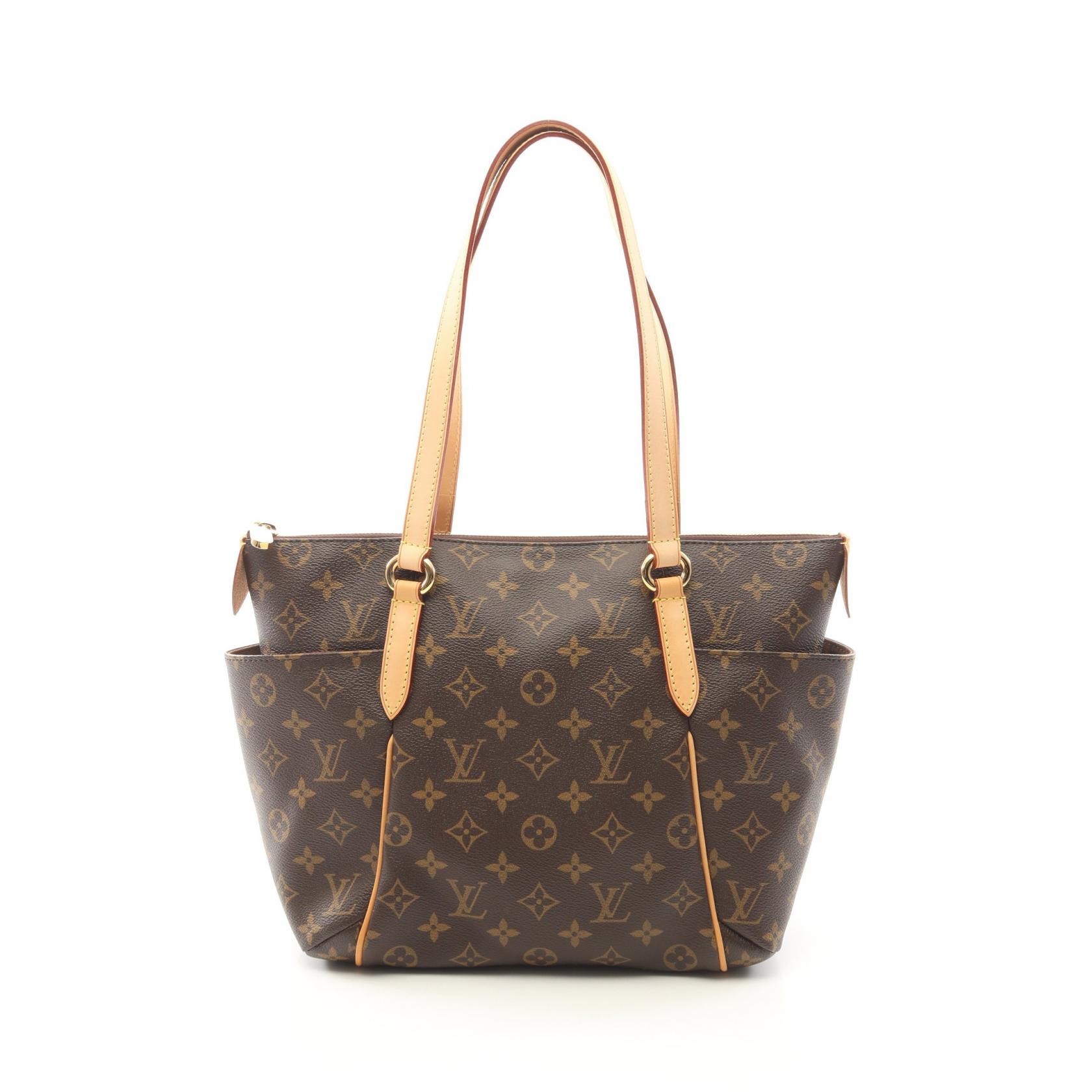 ルイ・ヴィトン LOUIS VUITTON トータリーPM モノグラム トートバッグ バッグ PVCコーティングキャンバス レザー モノグラム レディース ブラウン系 M56688 【中古】｜BRANDOFF TOKYO 110,500円
