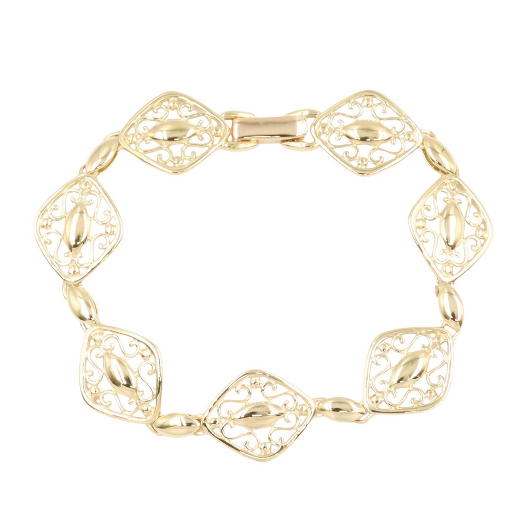 ≪5%OFFクーポン＆まとめ買い10% ～7/26 9:59〆≫ミキモト MIKIMOTO ブレスレット ブレスレット アクセサリー K18（イエローゴールド） レディース ゴールド系 【中古】｜BRANDOFF TOKYO