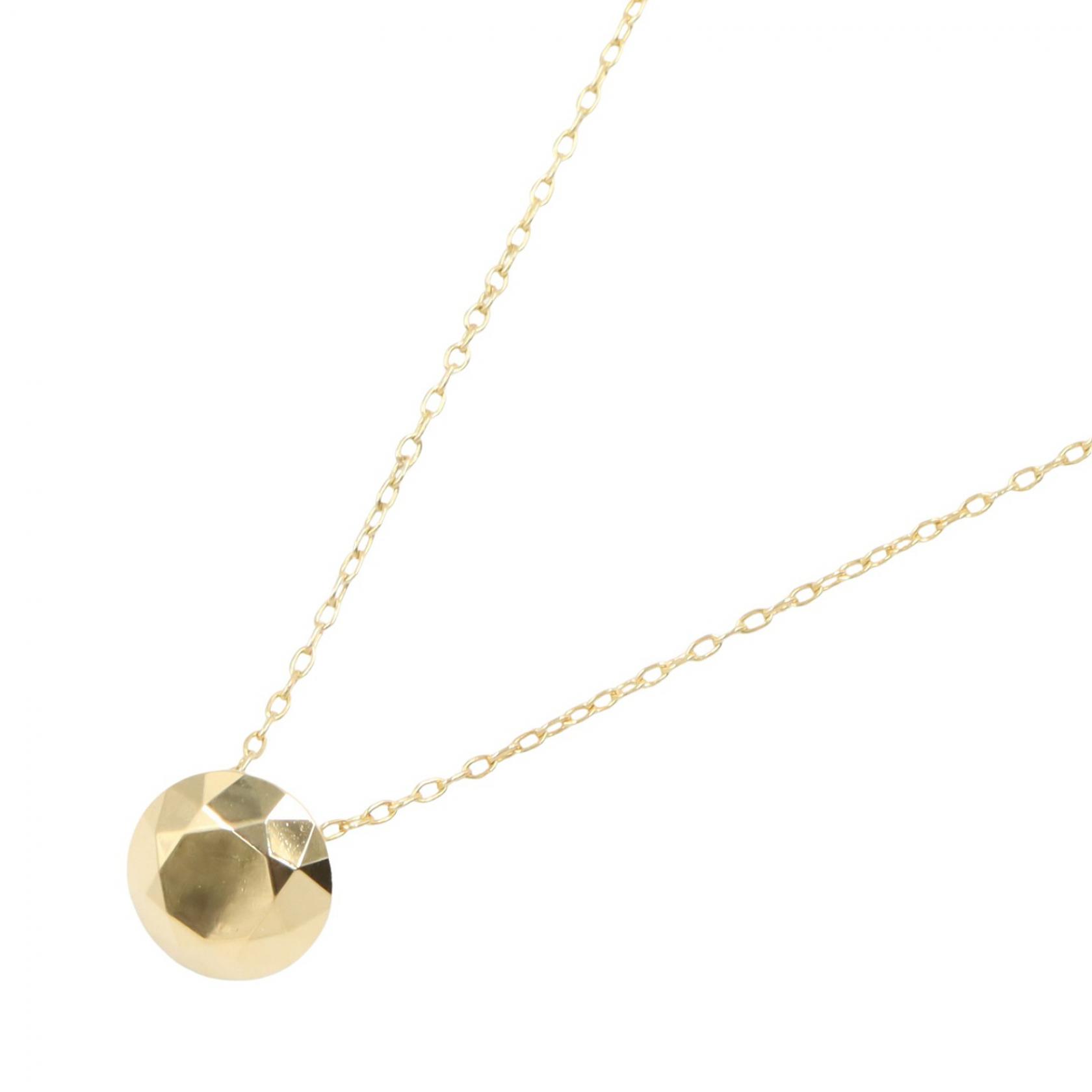 ≪5%OFFクーポン＆まとめ買い10% ～7/26 9:59〆≫ティファニー TIFFANY＆CO ファセット ネックレス ネックレス ジュエリー K18（イエローゴールド） レディース ゴールド系 【中古】｜BRANDOFF TOKYO