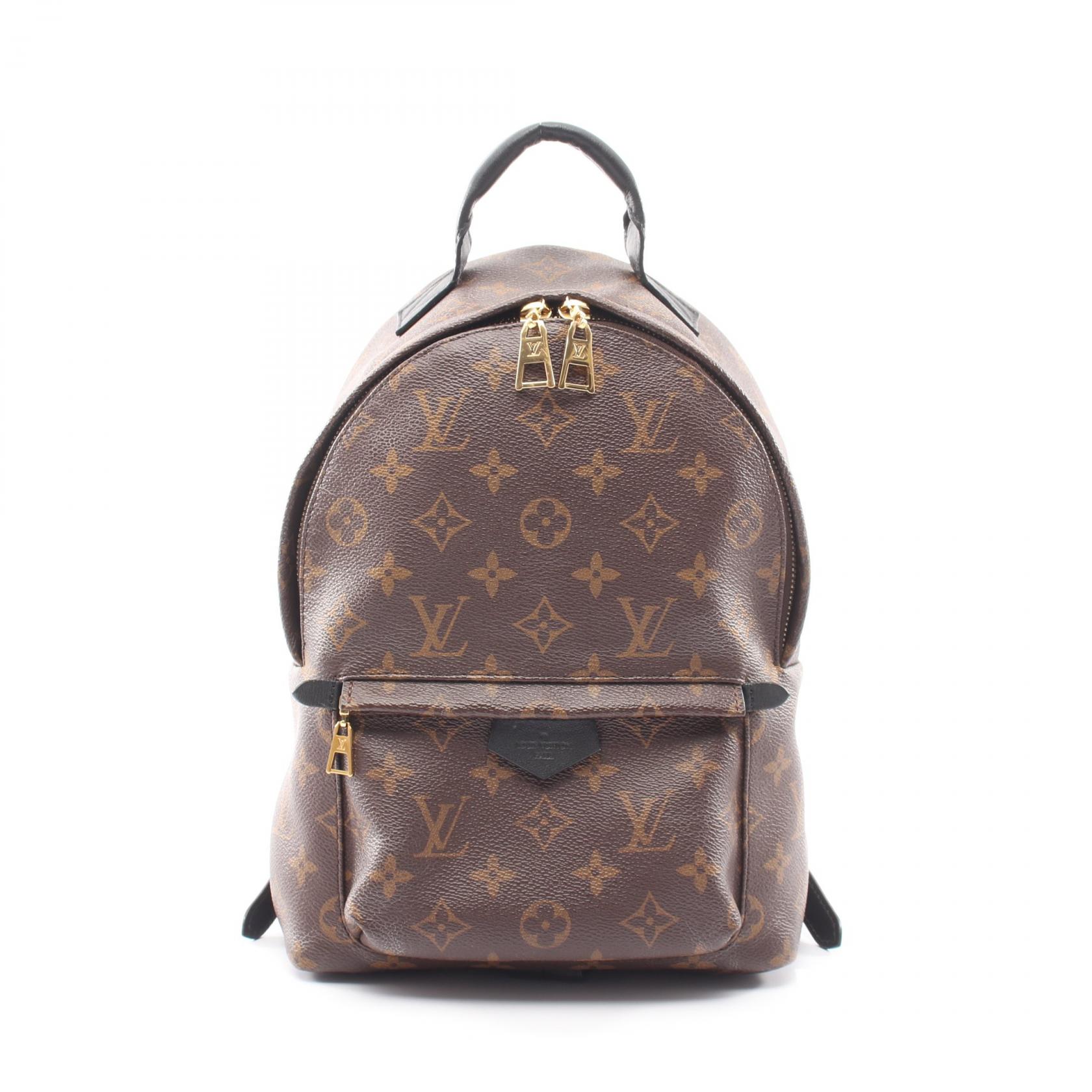 ≪5%OFFクーポン&まとめ買い10% ~7/26 9:59〆≫ルイ・ヴィトン LOUIS VUITTON パームスプリングスPM リュックサック バックパック バッグ PVCコーティングキャンバス レザー モノグラム レディース ブラウン系 / ブラック系 M41560 【中古】|BRANDOFF TOKYO