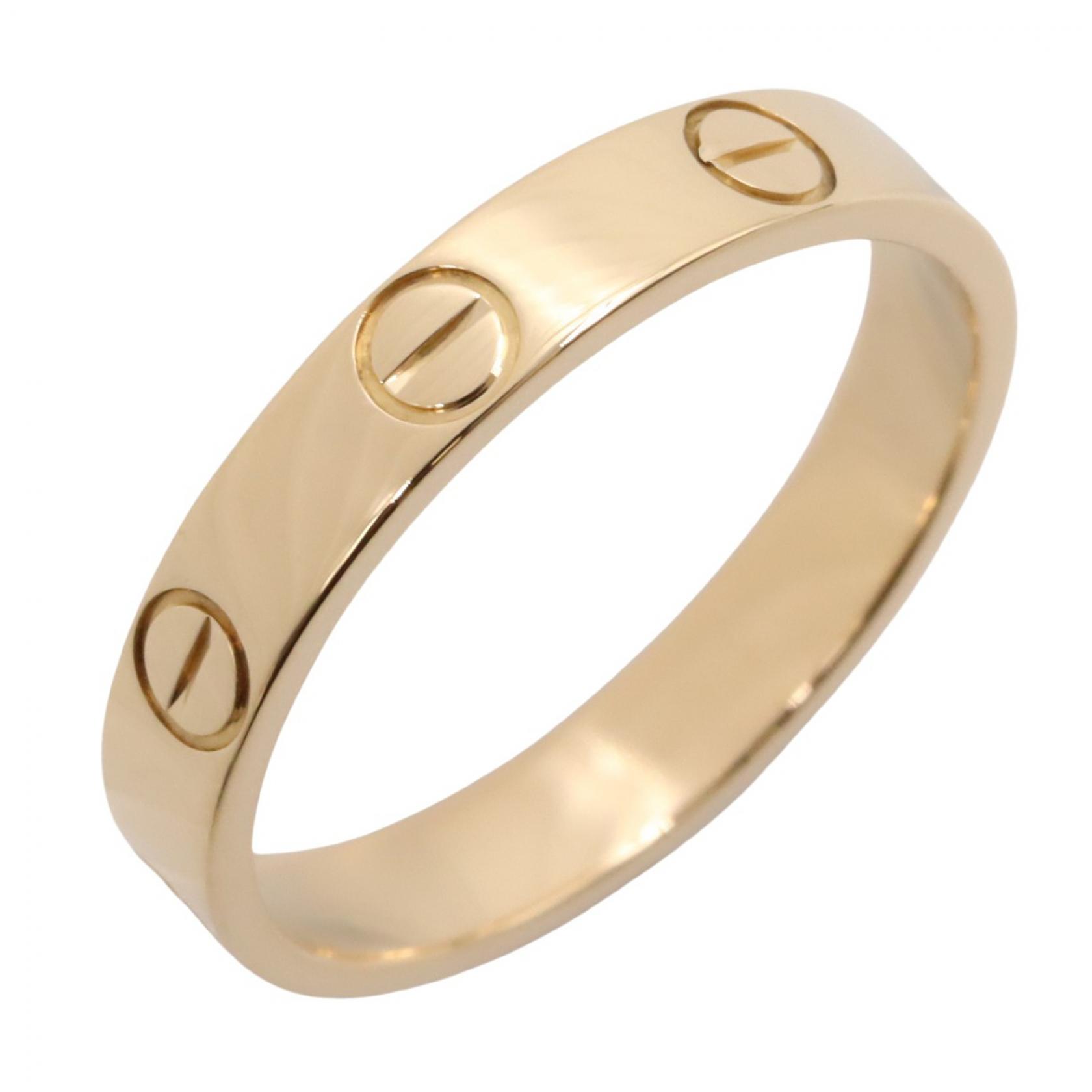 カルティエ CARTIER ミニラブリング リング・指輪 ジュエリー K18（イエローゴールド） レディース ゴールド系 B4085000 【中古】｜BRANDOFF TOKYO