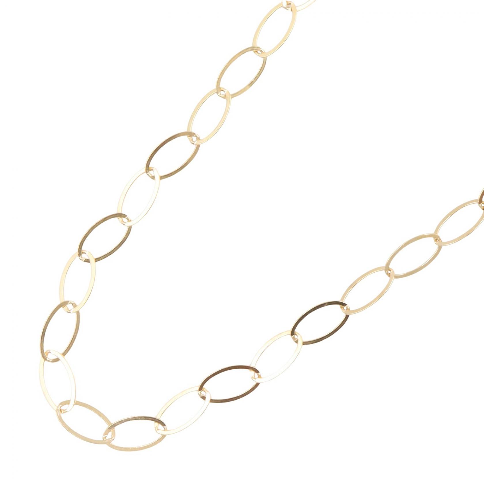 ≪5%OFFクーポン＆まとめ買い10% ～7/26 9:59〆≫ジュエリー JEWELRY ロング ネックレス ネックレス ジュエリー K18（イエローゴールド） レディース ゴールド系 K18 8.7g 【中古】｜BRANDOFF TOKYO