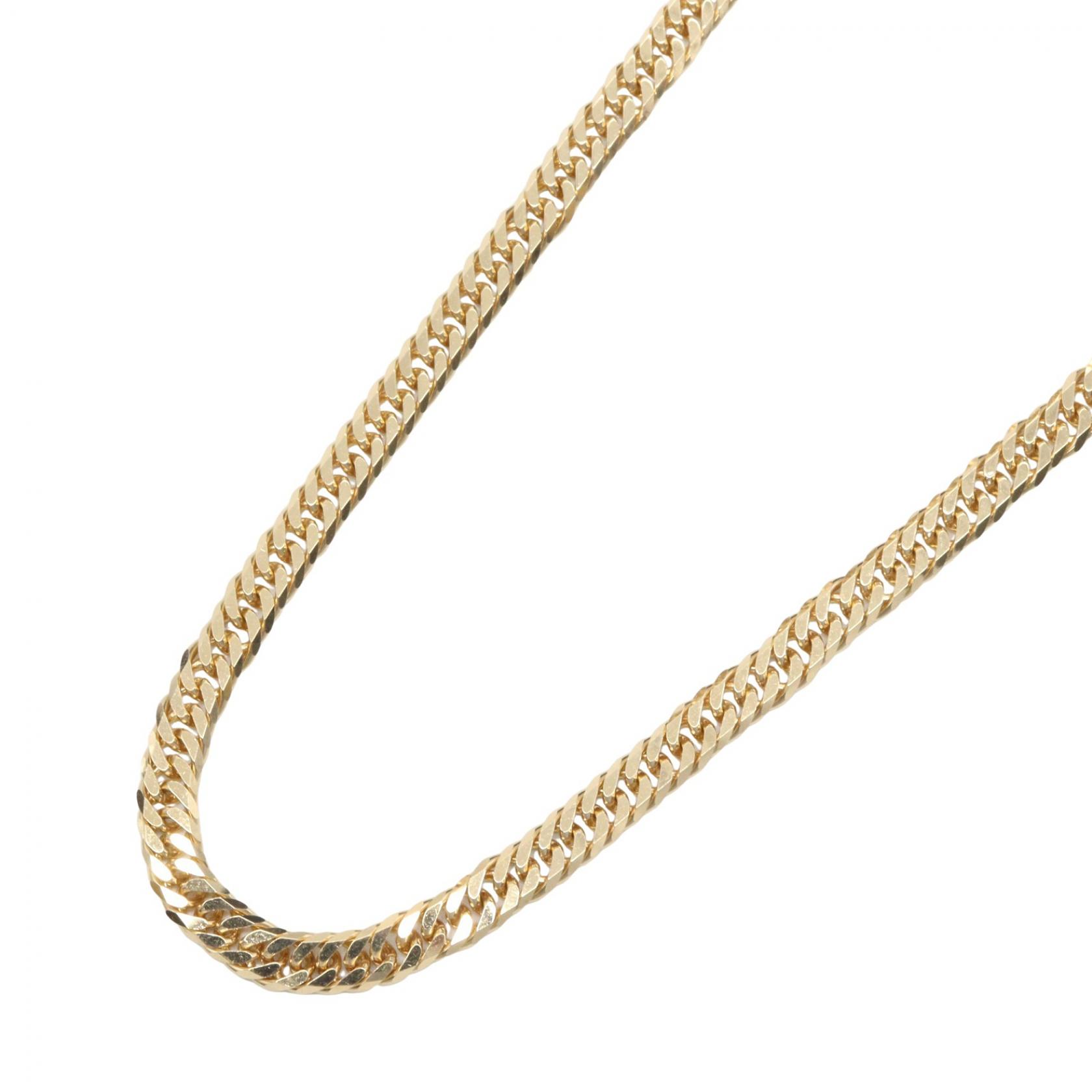 ≪5%OFFクーポン＆まとめ買い10% ～7/26 9:59〆≫ジュエリー JEWELRY 6メンWキヘイネックレス ネックレス ジュエリー K18（イエローゴールド） メンズ レディース ゴールド系 6ﾒﾝW 21.2g 【中古】｜BRANDOFF TOKYO