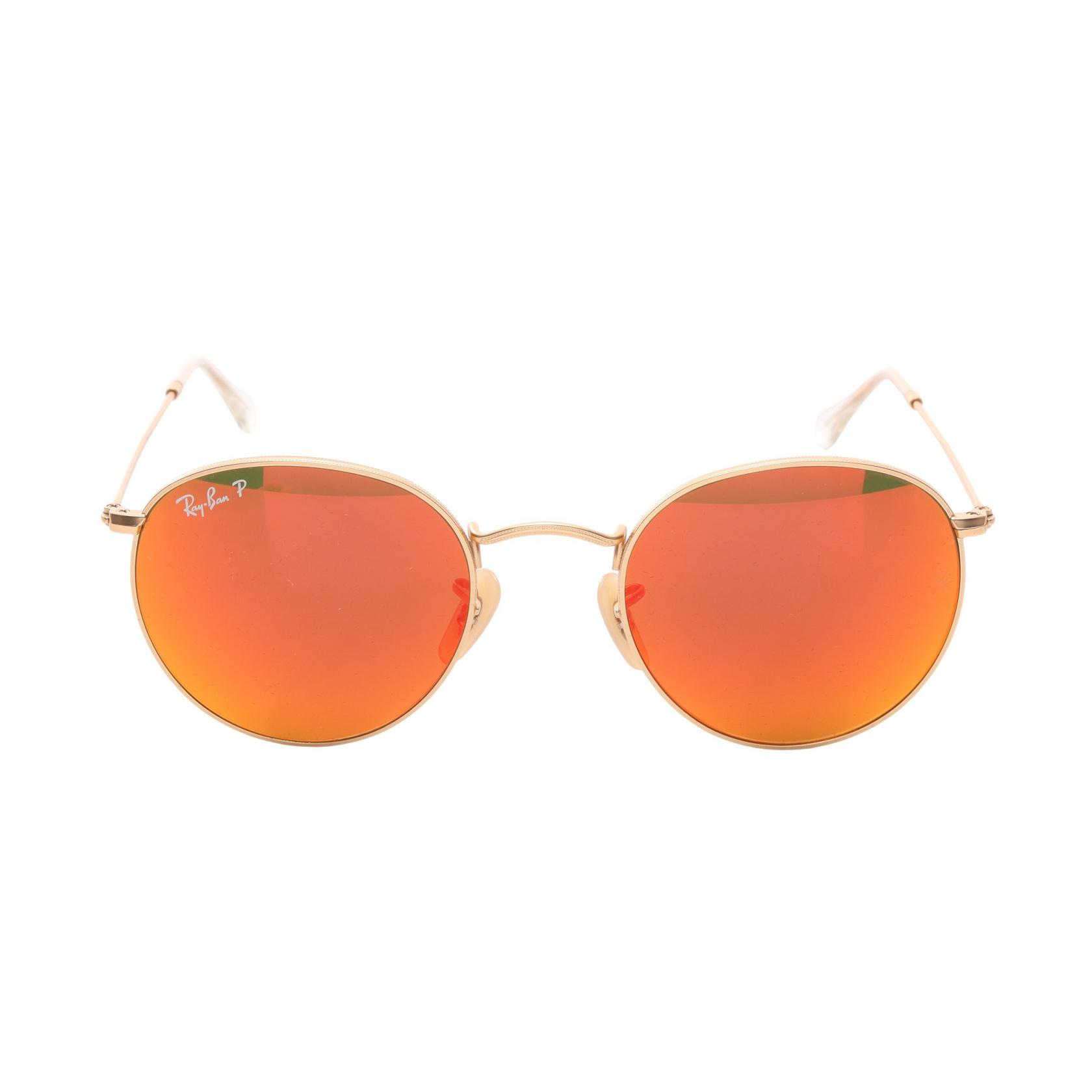 ≪5%OFFクーポン&まとめ買い10% ~7/26 9:59〆≫レイバン Ray-Ban ミラーレンズ サングラス 衣料品 GP メンズ レディース ゴールド系 RB3447 【中古】|BRANDOFF TOKYO