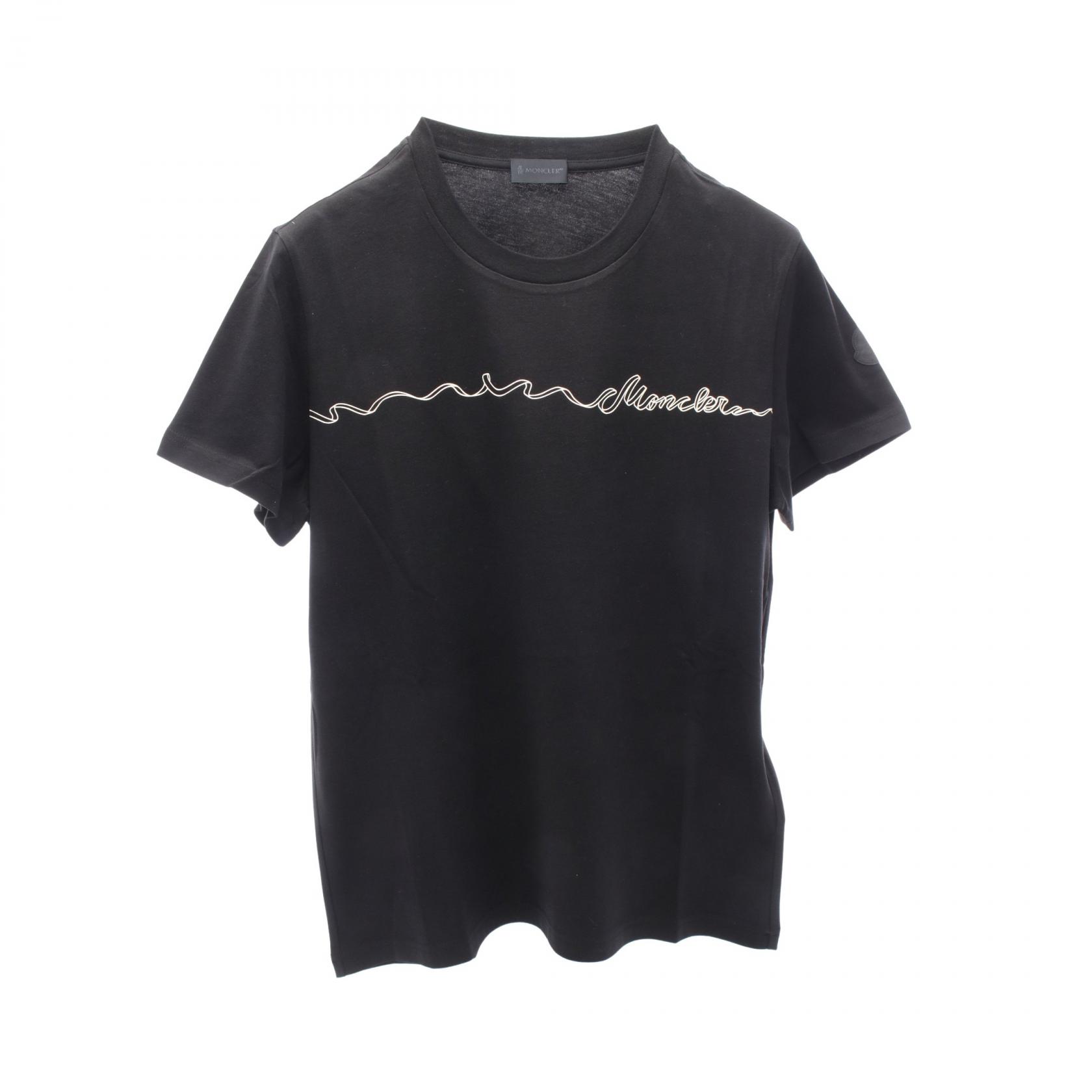 ≪5%OFFクーポン＆まとめ買い10% ～7/26 9:59〆≫モンクレール MONCLER カットソー 衣料品 トップス コットン レディース ブラック系 L10938C0001789B8Y999 【新品】｜BRANDOFF TOKYO