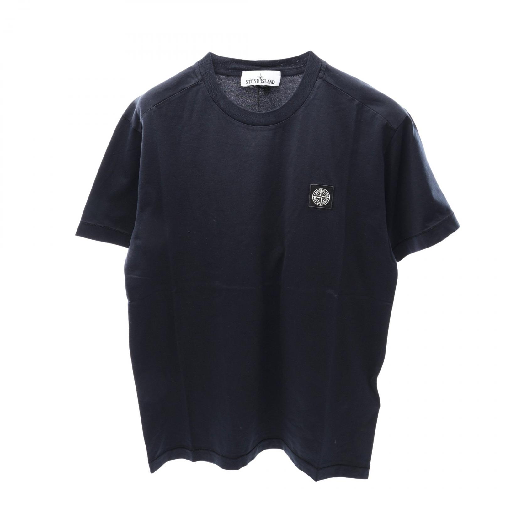 ストーンアイランド STONE ISLAND 半袖Tシャツ 衣料品 トップス コットン メンズ ネイビー系 L1S152100027S0013V00 【新品】｜BRANDOFF TOKYO