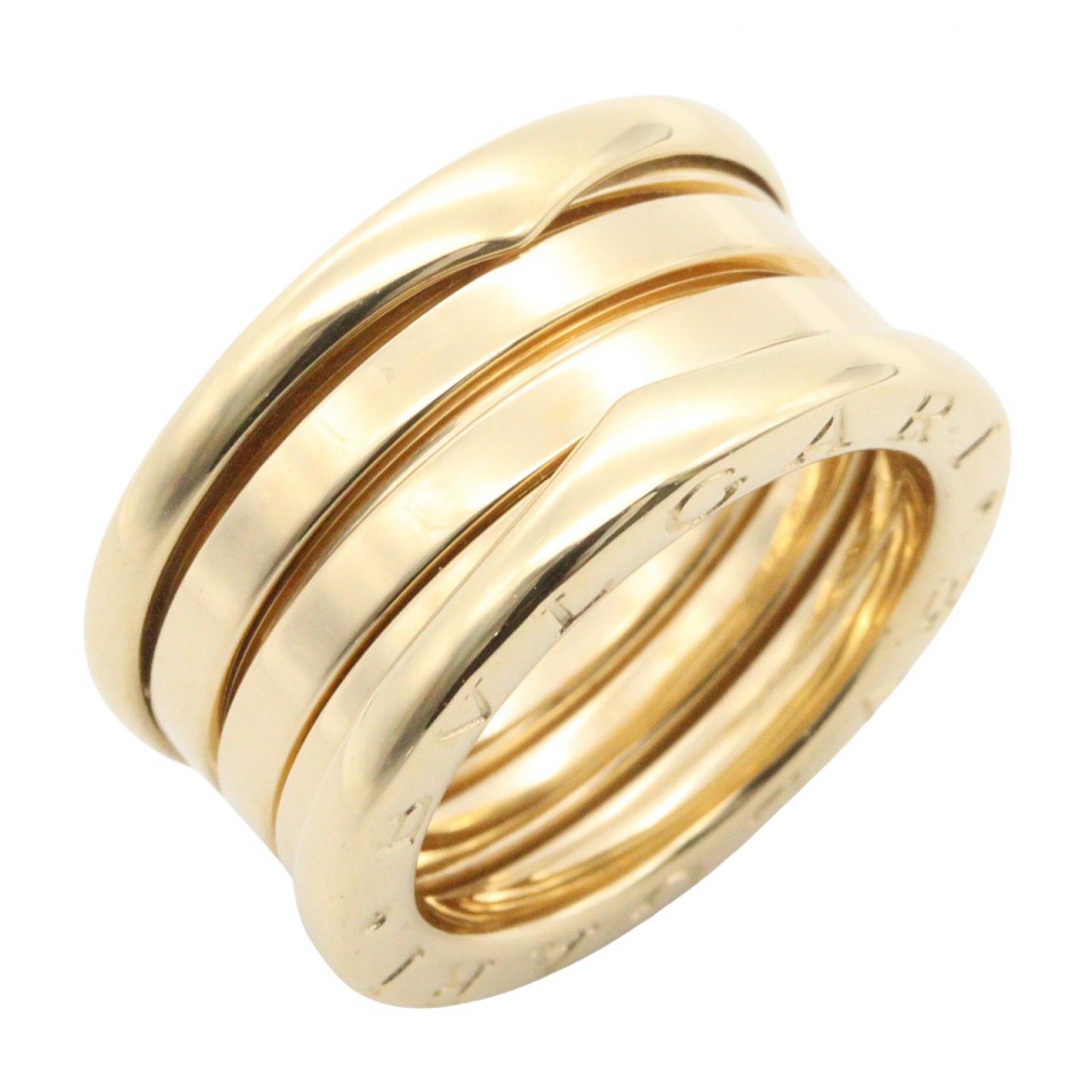 ブルガリ BVLGARI B-zero1 ビーゼロワン リング 4バンド リング・指輪 ジュエリー K18（イエローゴールド） メンズ レディース ゴールド系 346594 【中古】｜BRANDOFF TOKYO