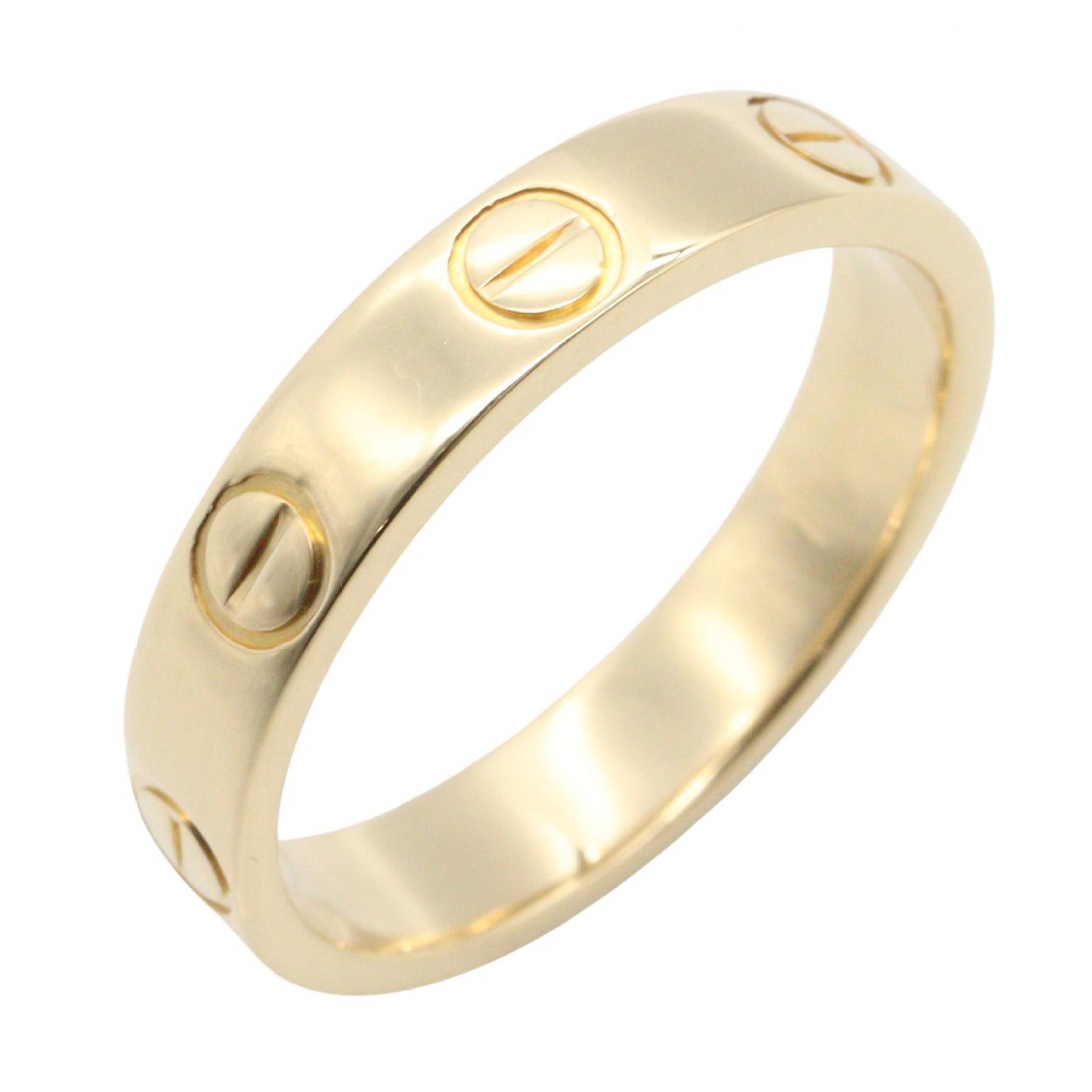 カルティエ CARTIER ミニラブリング リング・指輪 ジュエリー K18（イエローゴールド） メンズ レディース ゴールド系 B4056048 【中古】｜BRANDOFF TOKYO 100,000円