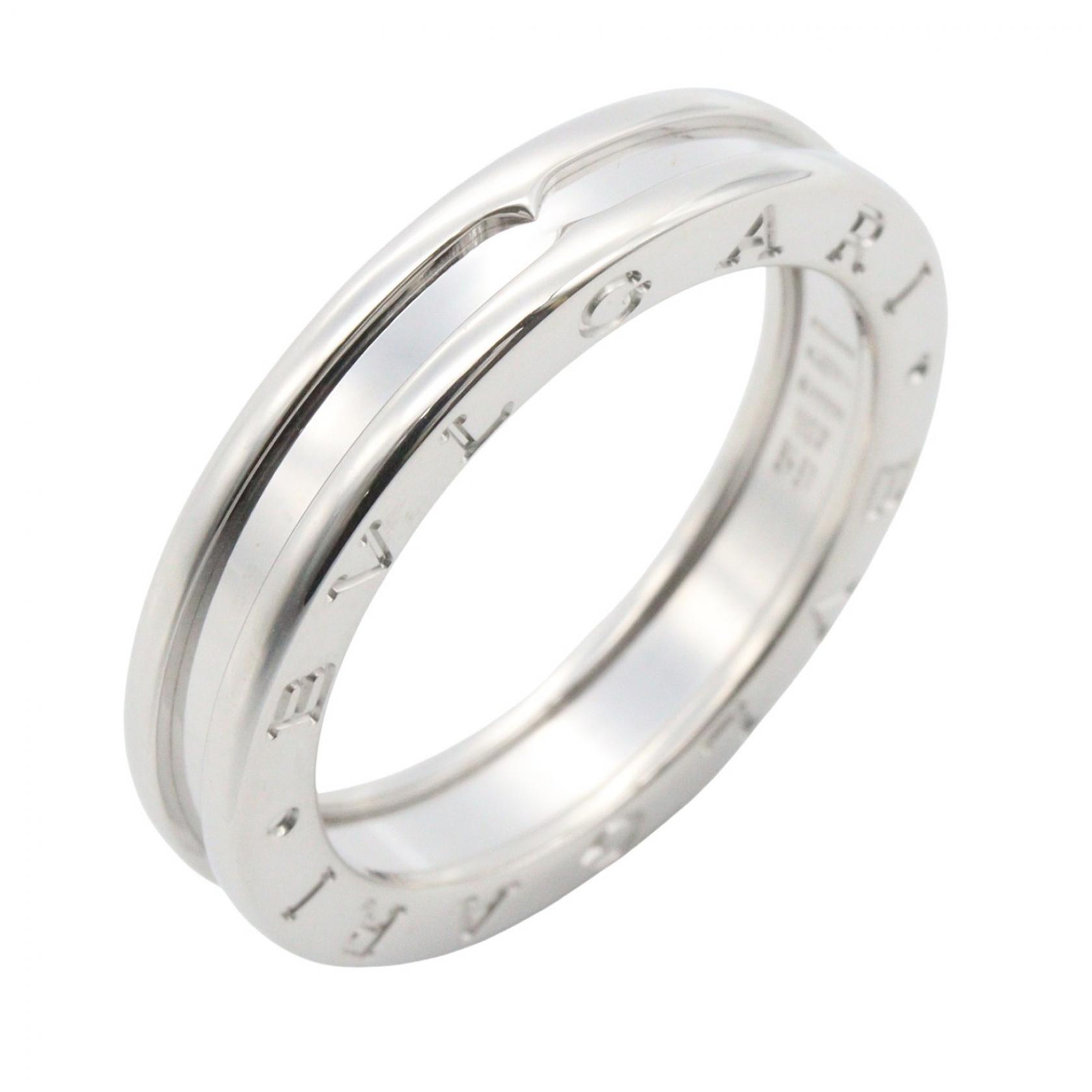 ブルガリ BVLGARI B-zero1 ビーゼロワン リング 1バンド リング・指輪 ジュエリー K18WG（ホワイトゴールド） メンズ レディース シルバー系 346566 【中古】｜BRANDOFF TOKYO