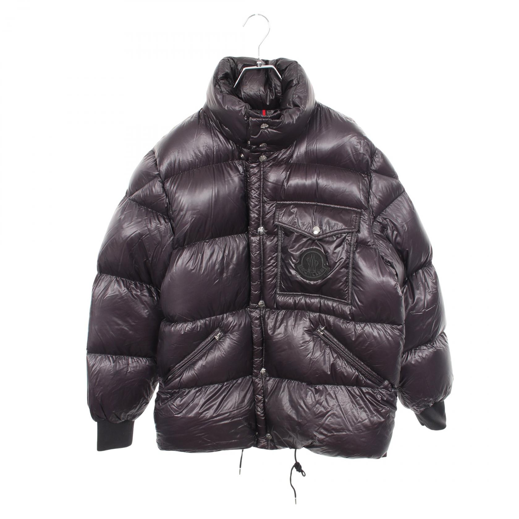 ≪5%OFFクーポン&まとめ買い10% ~7/26 9:59〆≫モンクレール MONCLER LAMENTIN ダウンジャケット 衣料品 アウター ナイロン メンズ ブラック系 F20911B58300 【中古】|BRANDOFF TOKYO
