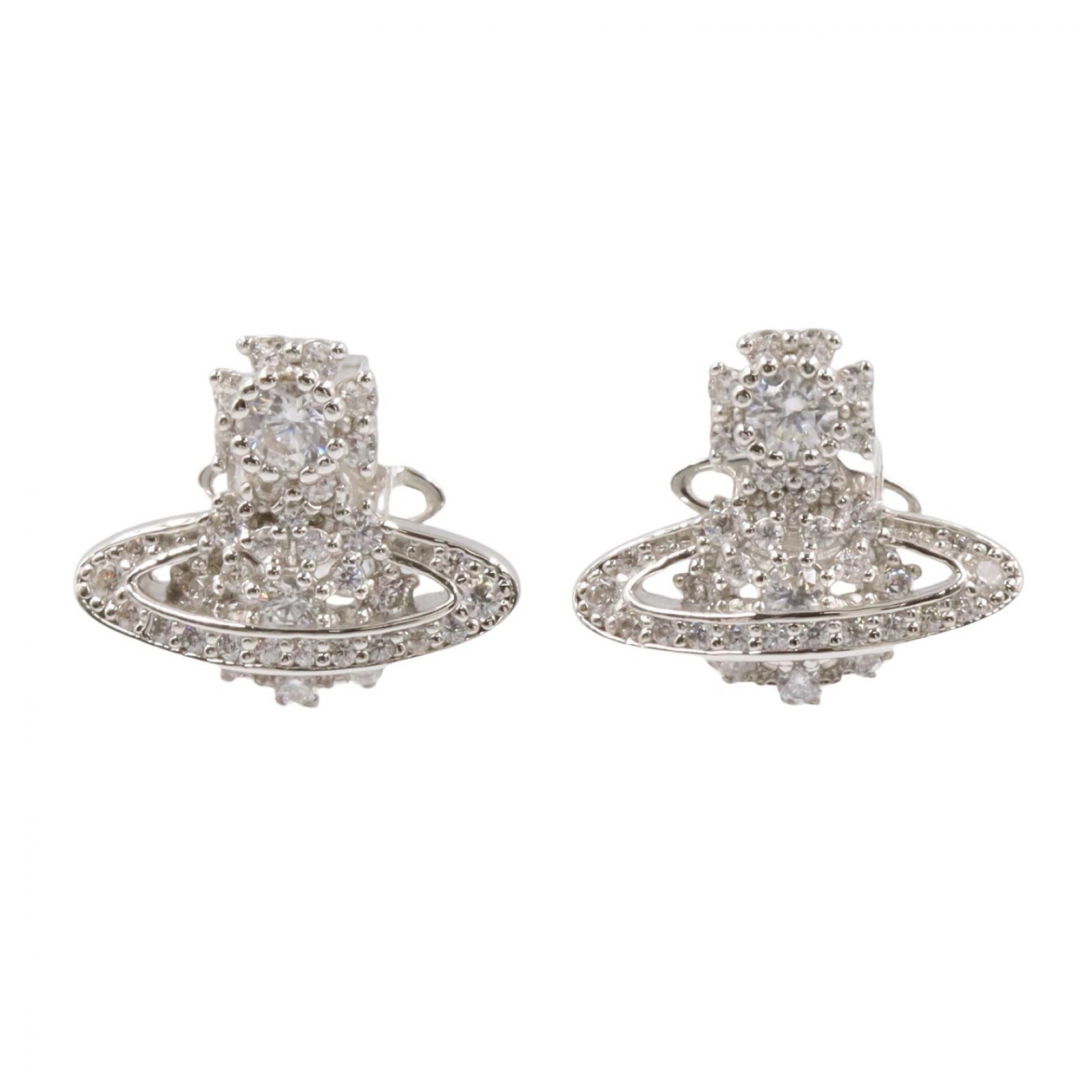 ≪5%OFFクーポン＆まとめ買い10% ～7/26 9:59〆≫ヴィヴィアンウエストウッド Vivienne Westwood ピアス ピアス ジュエリー シルバー925 レディース シルバー系 62010317P102 【新品】｜BRANDOFF TOKYO