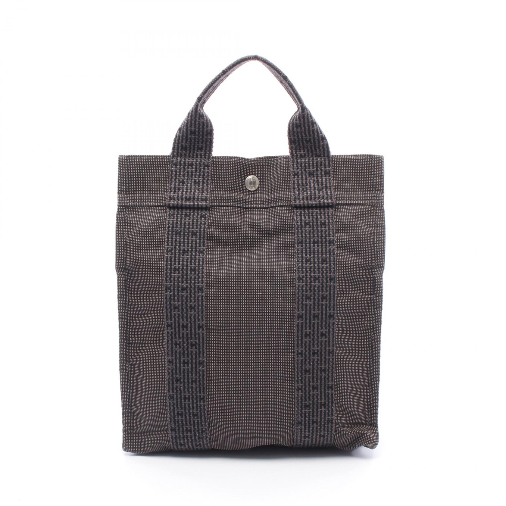 ≪5%OFFクーポン＆まとめ買い10% ～7/26 9:59〆≫エルメス HERMES エールライン アドPM リュックサック バックパック バッグ キャンバス レディース グレー系 【中古】｜BRANDOFF TOKYO