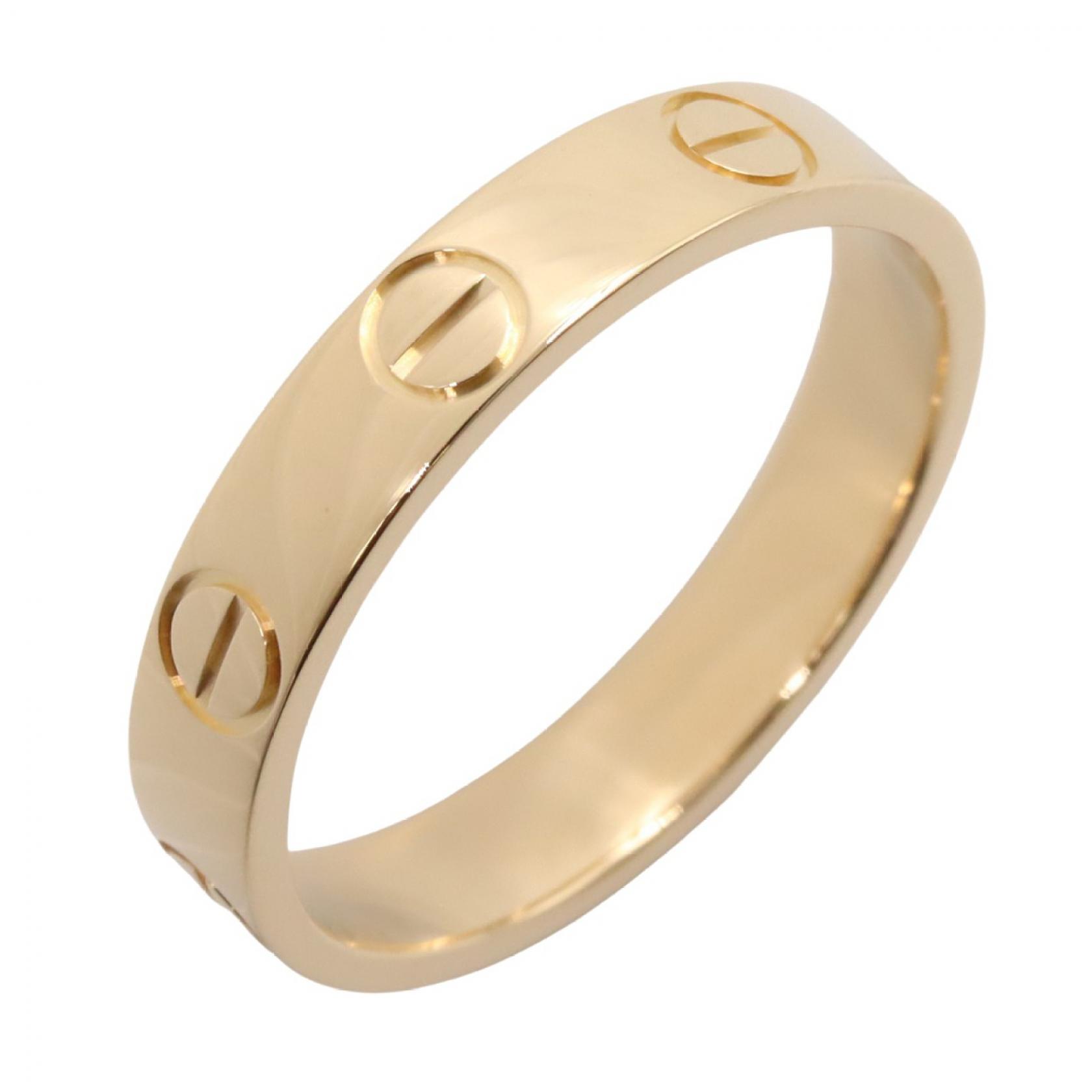 カルティエ CARTIER ミニラブリング リング・指輪 ジュエリー K18（イエローゴールド） レディース ゴールド系 B4085000 【中古】｜BRANDOFF TOKYO