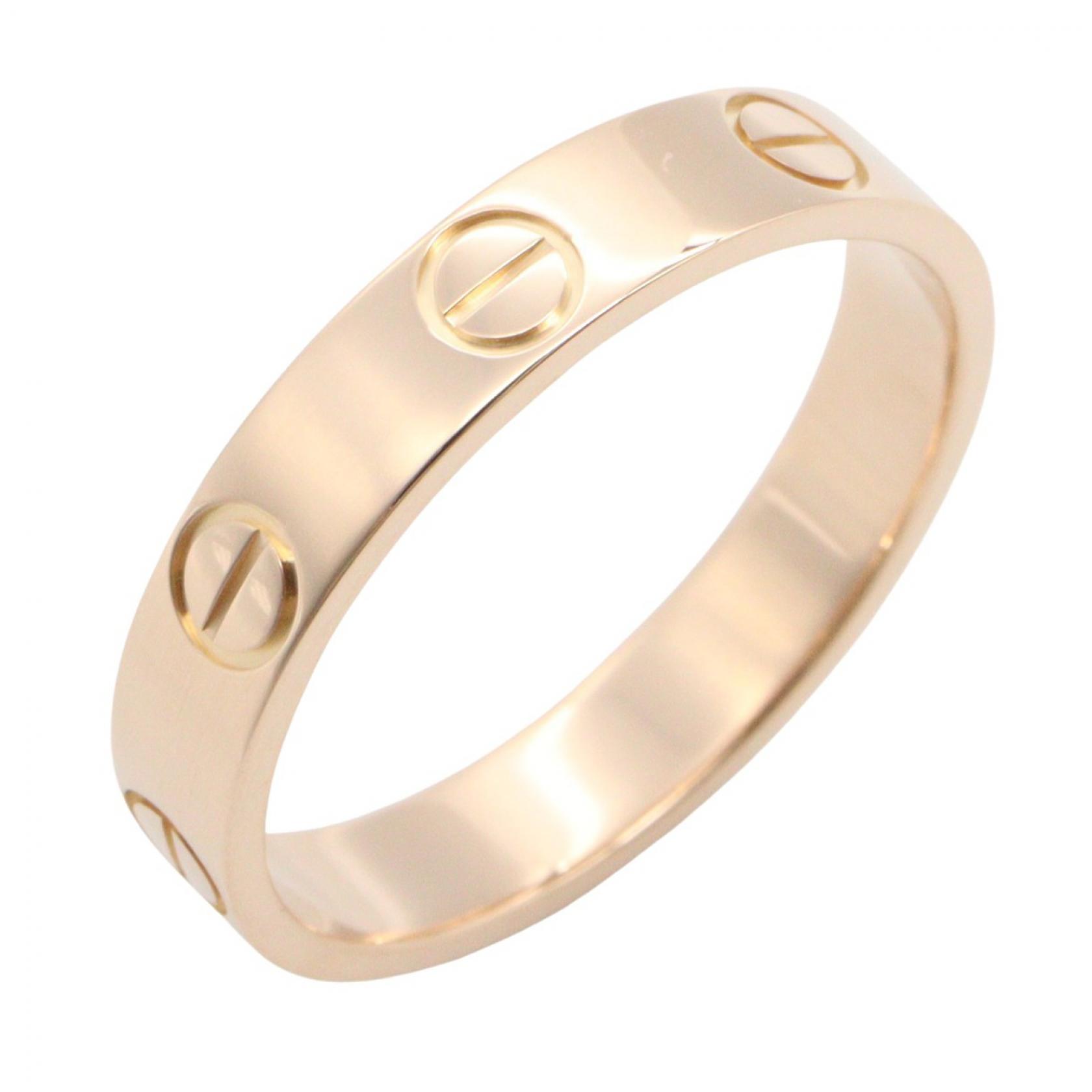 カルティエ CARTIER ミニラブリング リング・指輪 ジュエリー K18PG（ピンクゴールド） レディース ゴールド系 B4085200 【中古】｜BRANDOFF TOKYO