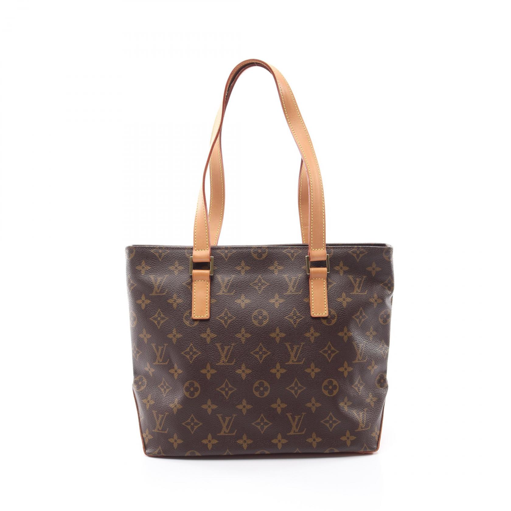 ≪5%OFFクーポン＆まとめ買い10% ～7/26 9:59〆≫ルイ・ヴィトン LOUIS VUITTON カバピアノ ショルダーバッグ バッグ PVCコーティングキャンバス レザー モノグラム レディース ブラウン系 M51148 【中古】｜BRANDOFF TOKYO