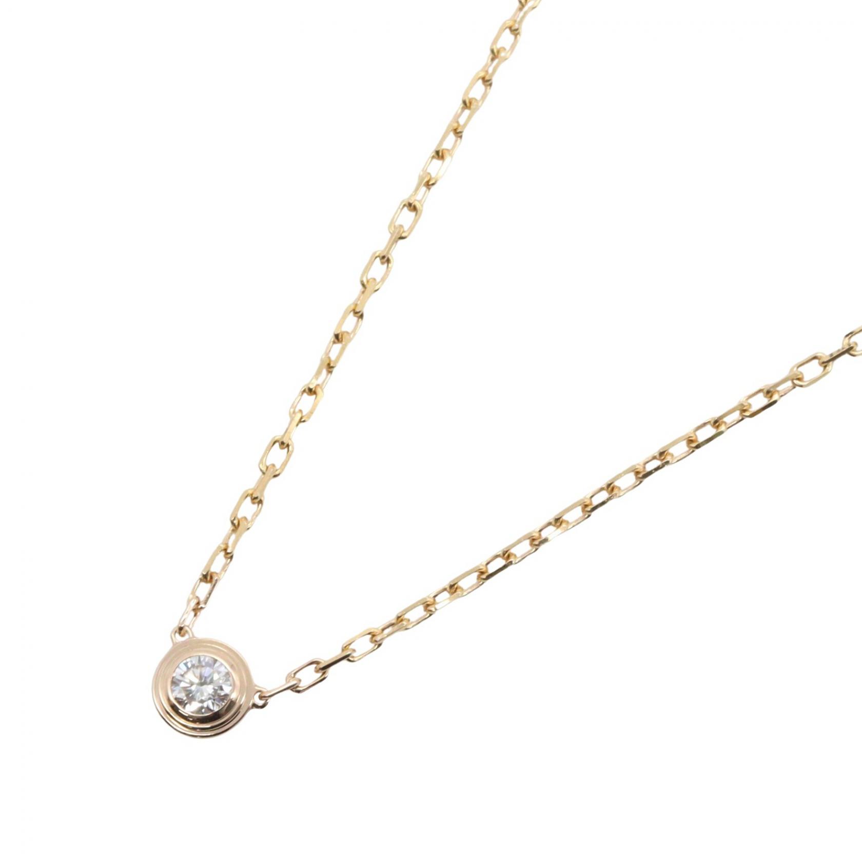 ≪5%OFFクーポン&まとめ買い10% ~7/26 9:59〆≫カルティエ CARTIER ダムール SM ネックレス ネックレス ジュエリー ダイヤモンド K18PG(ピンクゴールド) レディース クリア系 / ゴールド系 B7215800 【中古】|BRANDOFF TOKYO
