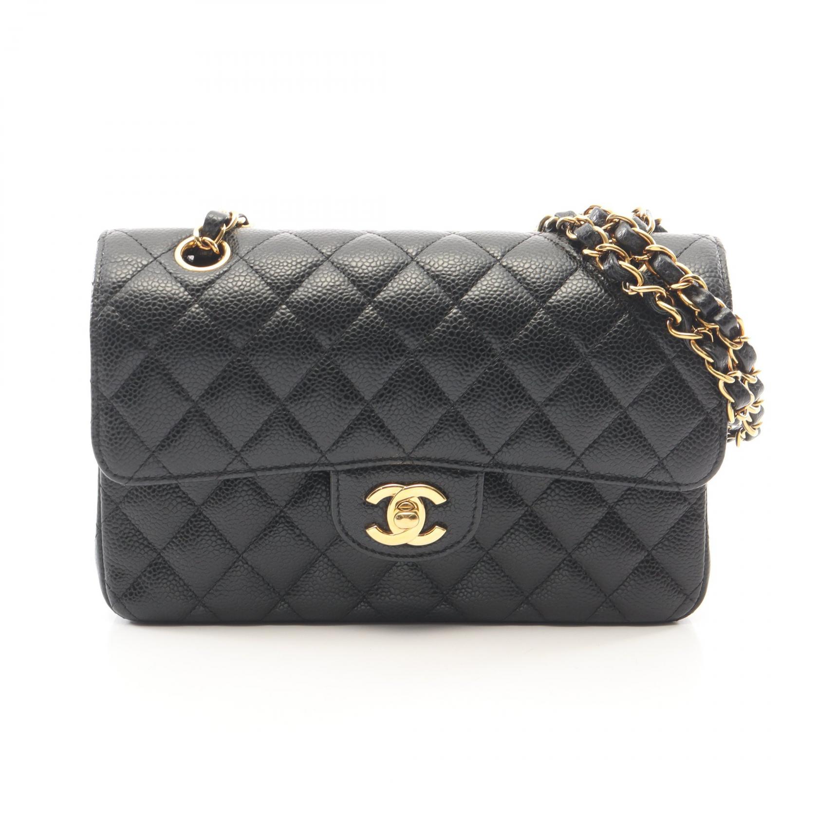 ≪5%OFFクーポン&まとめ買い10% ~7/26 9:59〆≫シャネル CHANEL マトラッセ Wフラップ ショルダーバッグ バッグ キャビアスキン(グレインドカーフ) レディース ブラック系 【中古】|BRANDOFF TOKYO