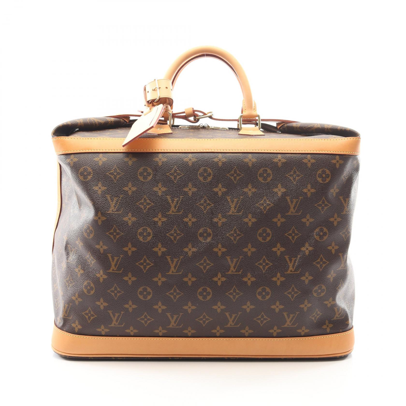 ≪5%OFFクーポン&まとめ買い10% ~7/26 9:59〆≫ルイ・ヴィトン LOUIS VUITTON クルーザーバッグ45 ボストンバッグ バッグ PVCコーティングキャンバス レザー モノグラム メンズ レディース ブラウン系 M41138 【中古】|BRANDOFF TOKYO