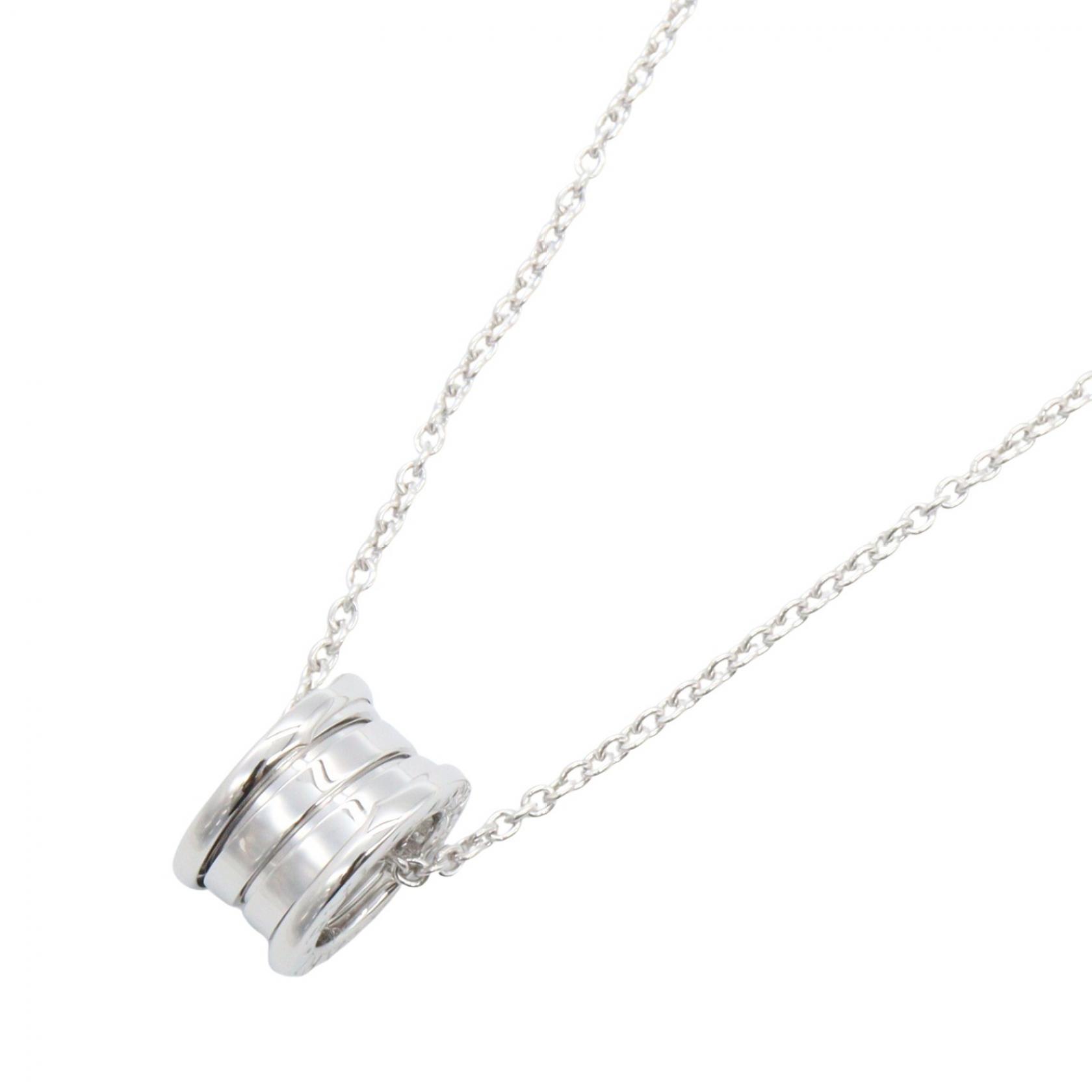 ≪5%OFFクーポン＆まとめ買い10% ～7/26 9:59〆≫ブルガリ BVLGARI B-zero1 ビーゼロワン ネックレス ネックレス ジュエリー シルバー925 レディース シルバー系 352815 【中古】｜BRANDOFF TOKYO
