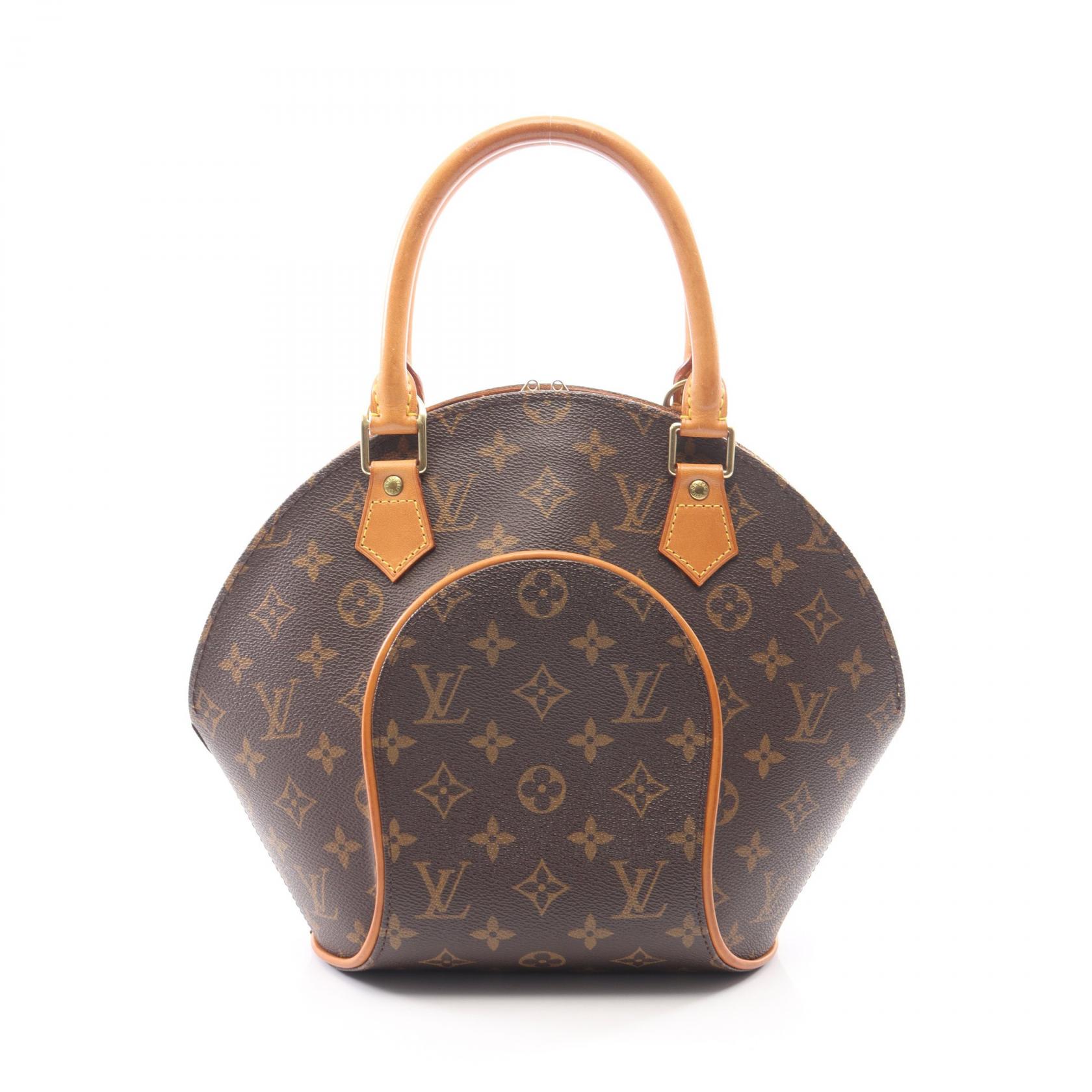 ≪5%OFFクーポン＆まとめ買い10% ～7/26 9:59〆≫ルイ・ヴィトン LOUIS VUITTON エリプスPM ハンドバッグ バッグ PVCコーティングキャンバス レザー モノグラム レディース ブラウン系 M51127 【中古】｜BRANDOFF TOKYO