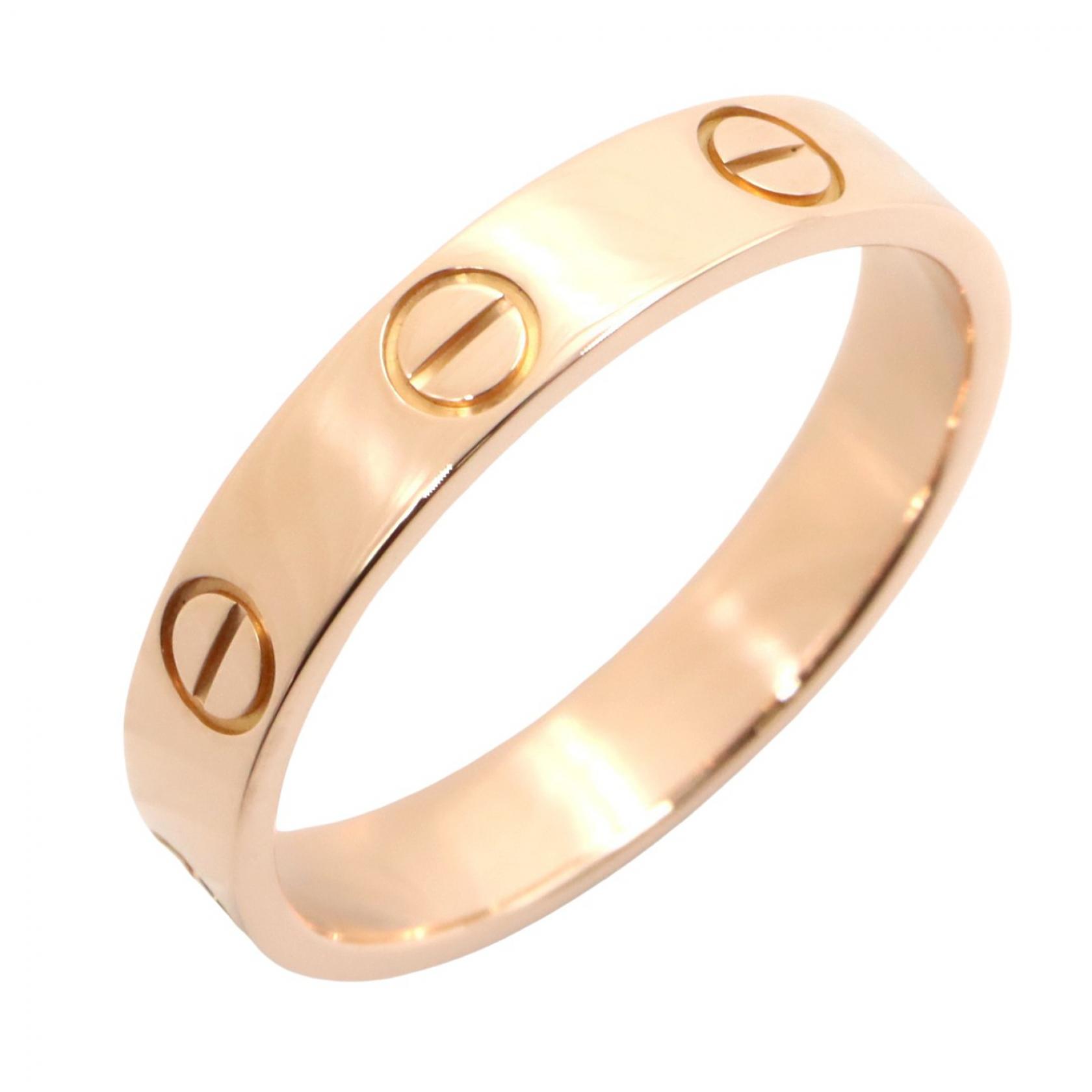 カルティエ CARTIER ミニラブリング リング・指輪 ジュエリー K18PG（ピンクゴールド） レディース ゴールド系 B4085200 【中古】｜BRANDOFF TOKYO