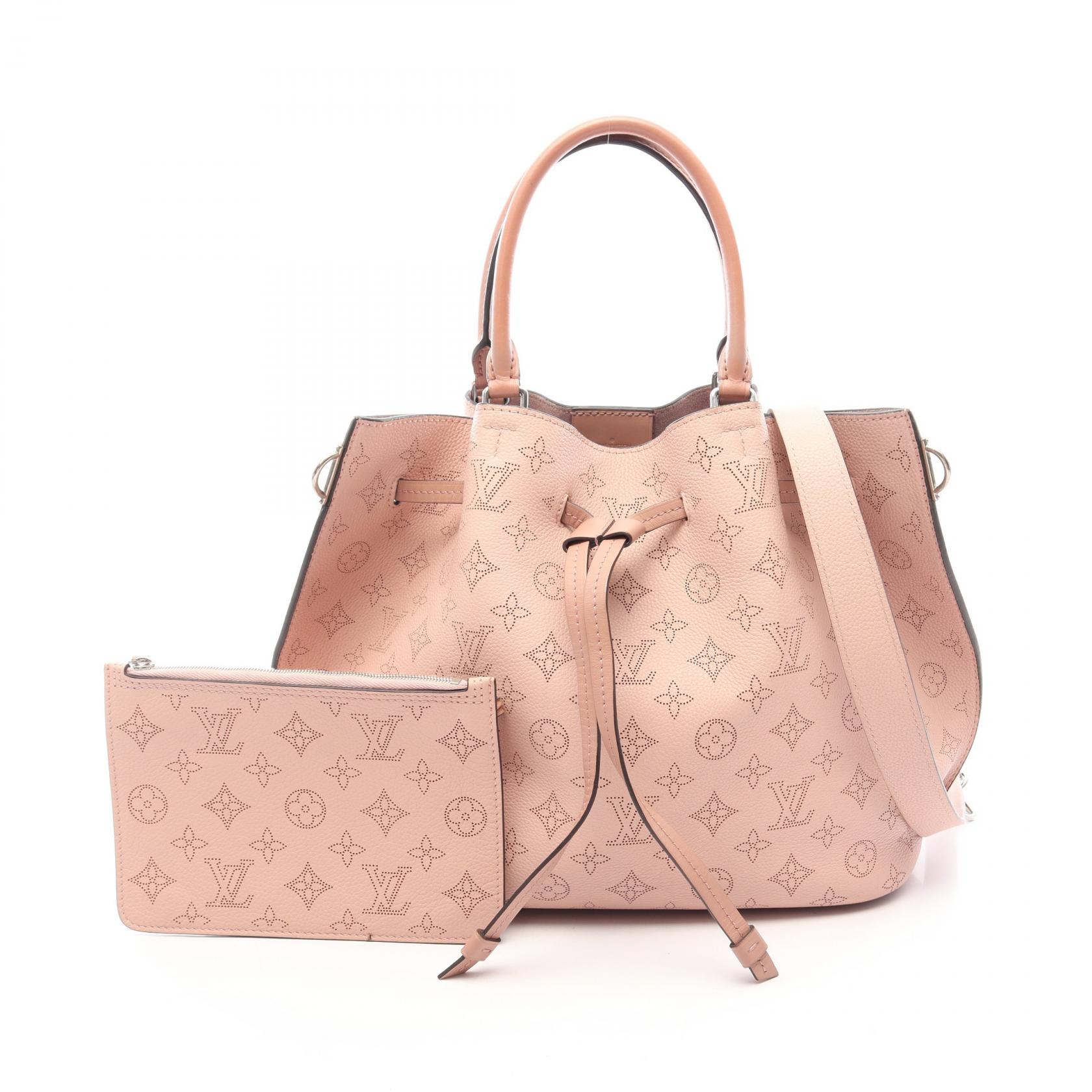 ≪5%OFFクーポン&まとめ買い10% ~7/26 9:59〆≫ルイ・ヴィトン LOUIS VUITTON ジロラッタ マヒナ マグノリア 2WAY ハンドバッグ バッグ レザー レディース ピンク系 M54401 【中古】|BRANDOFF TOKYO