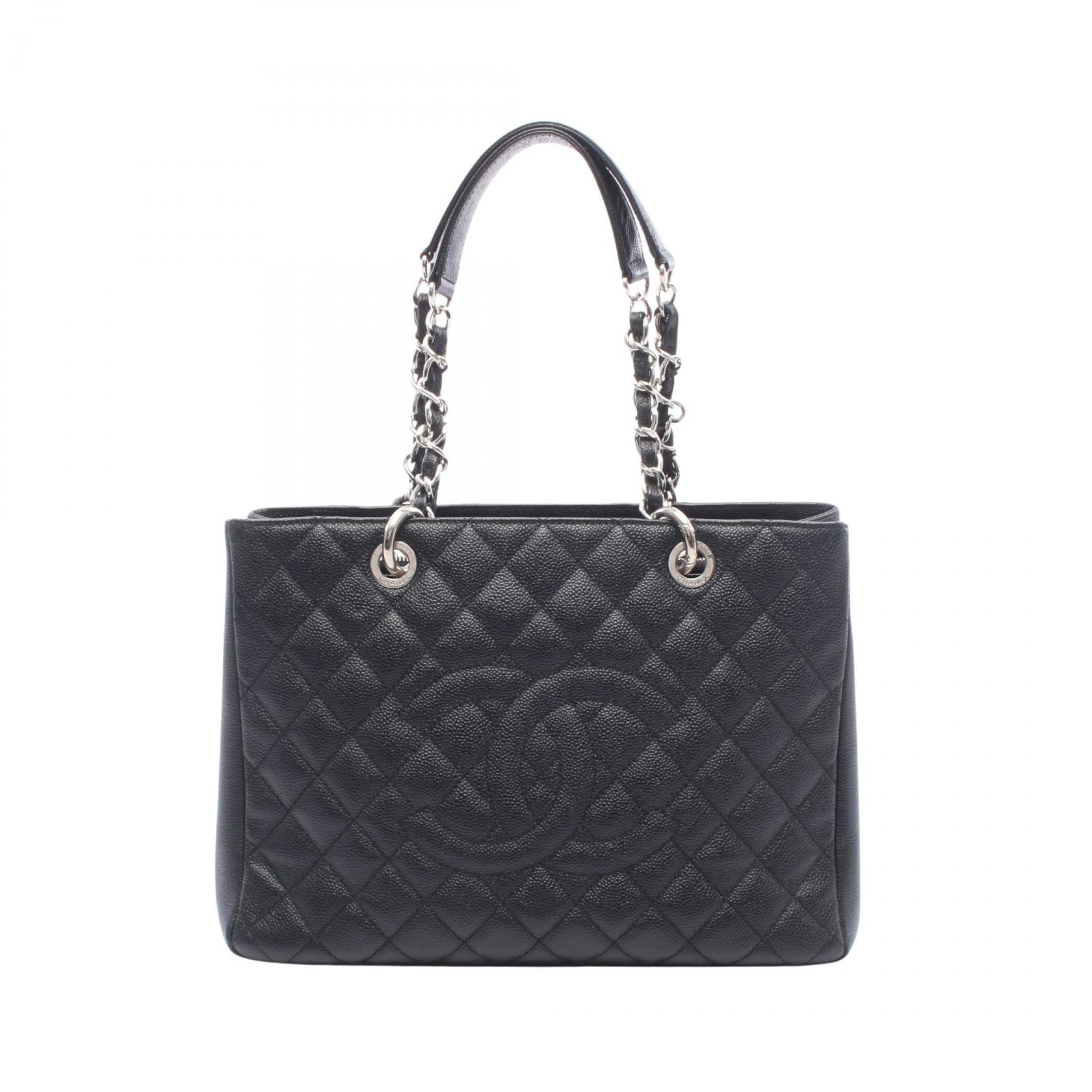 シャネル CHANEL マトラッセ グランドショッピング GST トートバッグ バッグ キャビアスキン(グレインドカーフ) レディース ブラック系 A50995 【中古】｜BRANDOFF TOKYO