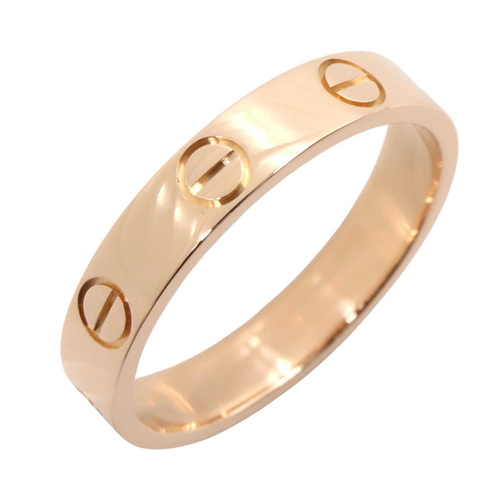 カルティエ CARTIER ミニラブリング リング・指輪 ジュエリー K18PG（ピンクゴールド） レディース ゴールド系 B4085200 【中古】｜BRANDOFF TOKYO