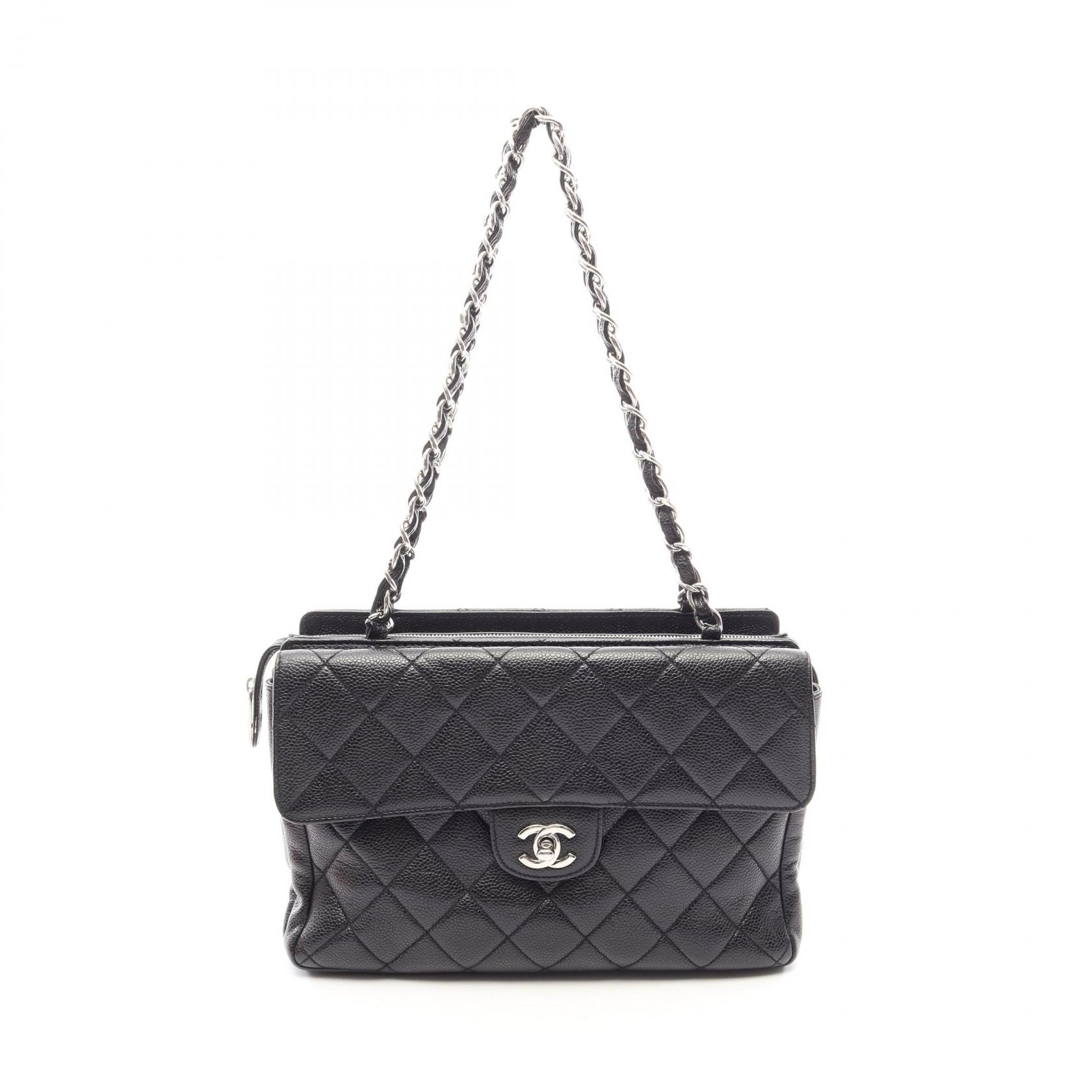 シャネル CHANEL マトラッセ トートバッグ バッグ キャビアスキン(グレインドカーフ) レディース ブラック系 【中古】|BRANDOFF TOKYO
