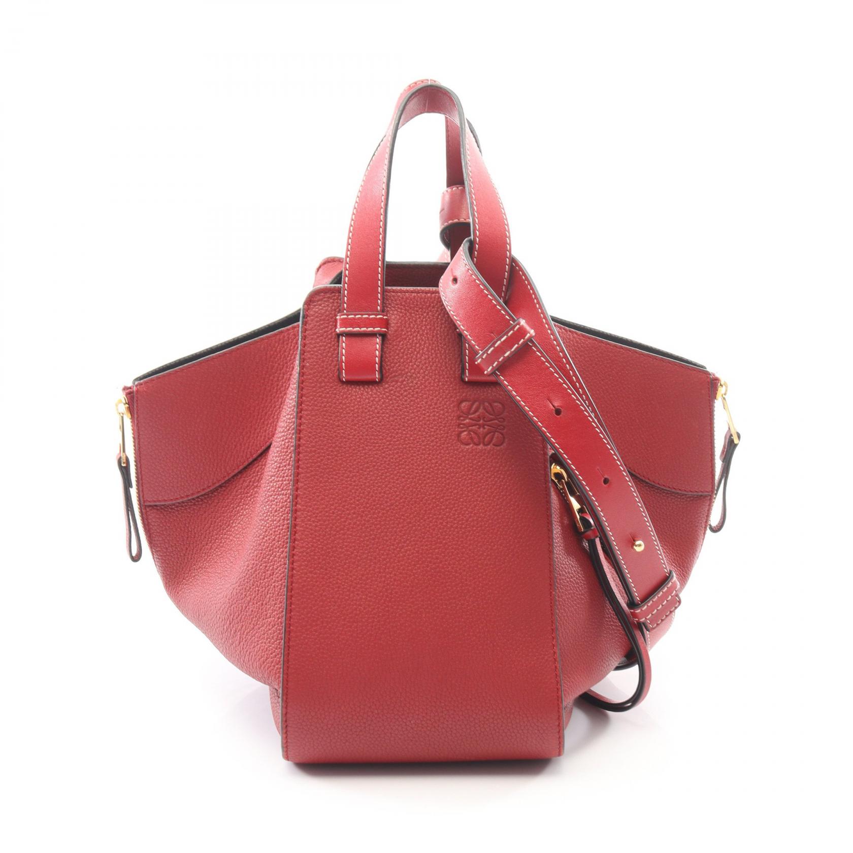 ロエベ LOEWE HAMMOCK SMALL ハンモック スモール 2WAY ハンドバッグ バッグ レザー レディース レッド系 【中古】|BRANDOFF TOKYO
