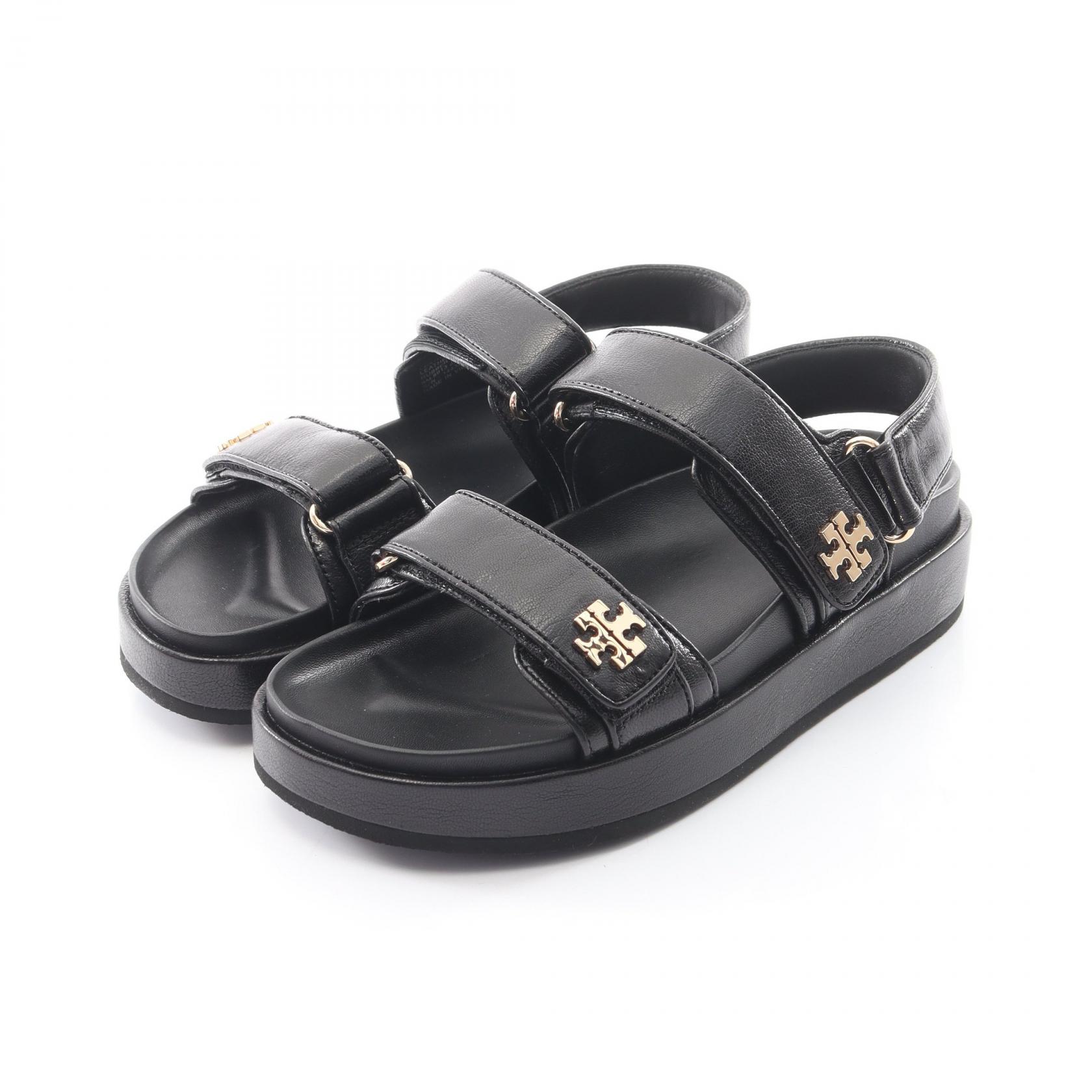 トリーバーチ Tory Burch KIRA SPORT SANDAL キラ スポーツ サンダル 靴 レザー レディース ブラック系 1443280017/ 【新品】｜BRANDOFF TOKYO