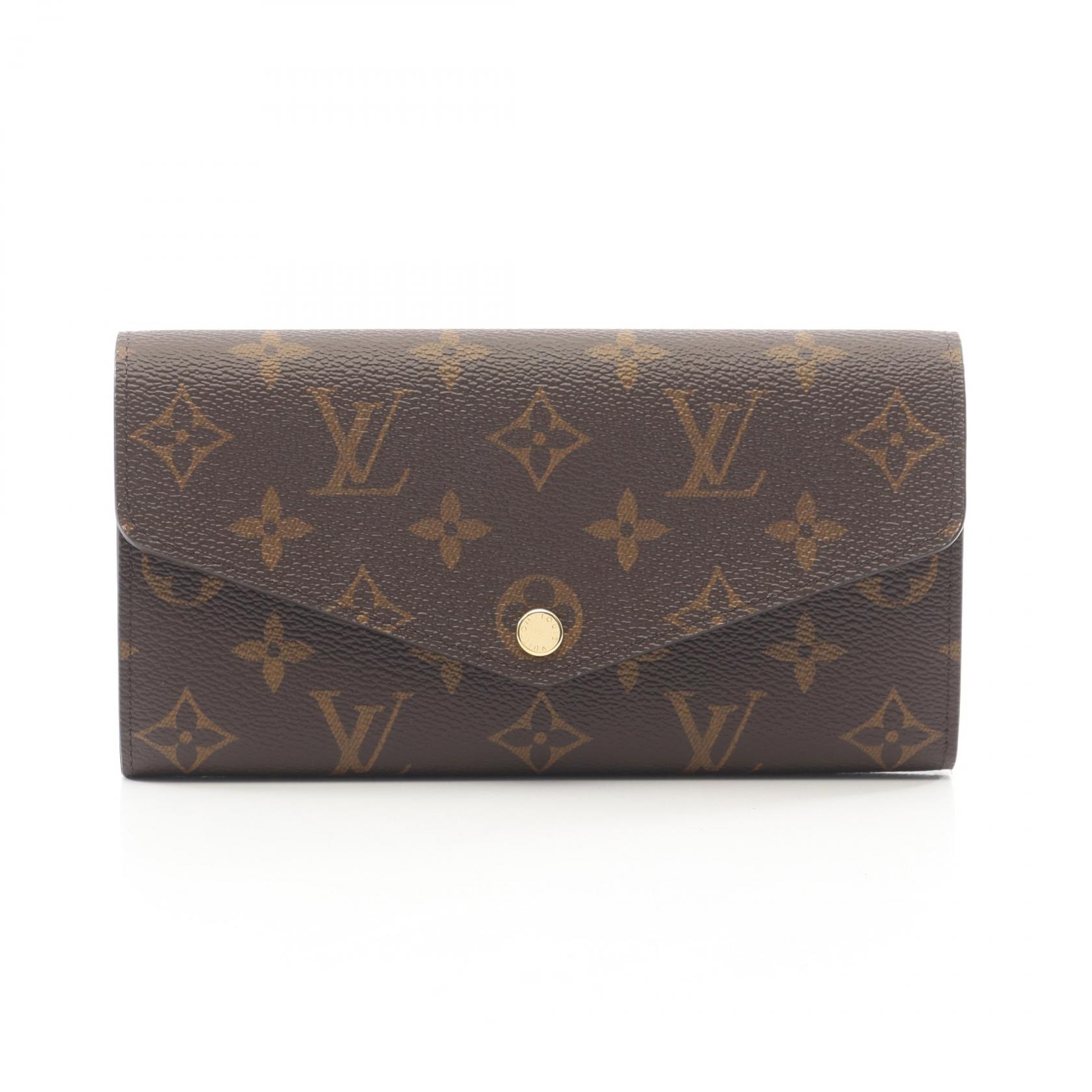 ルイ・ヴィトン LOUIS VUITTON ポルトフォイユ サラ モノグラム 二つ折り長財布 財布 PVC レディース ブラウン系 M60531 【中古】｜BRANDOFF TOKYO