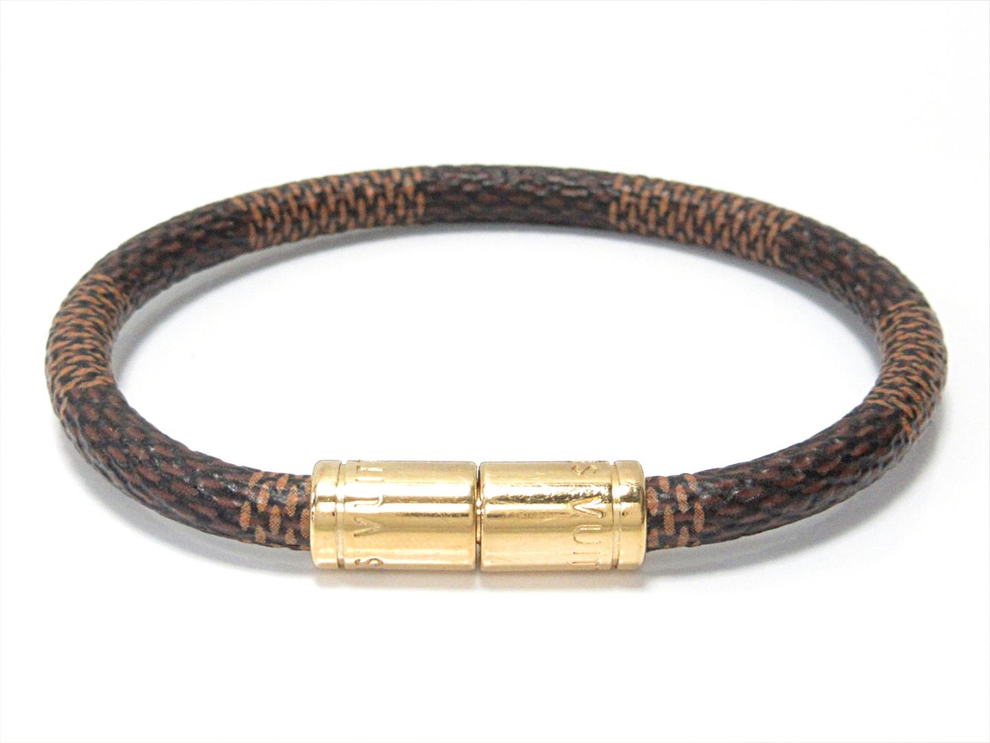 Brandoff Authentic Louis Vuitton Keep It Bracelet M6608e Damier X Authentic Louis Vuitton Keep It Bracelet M6608e Damier X Gp