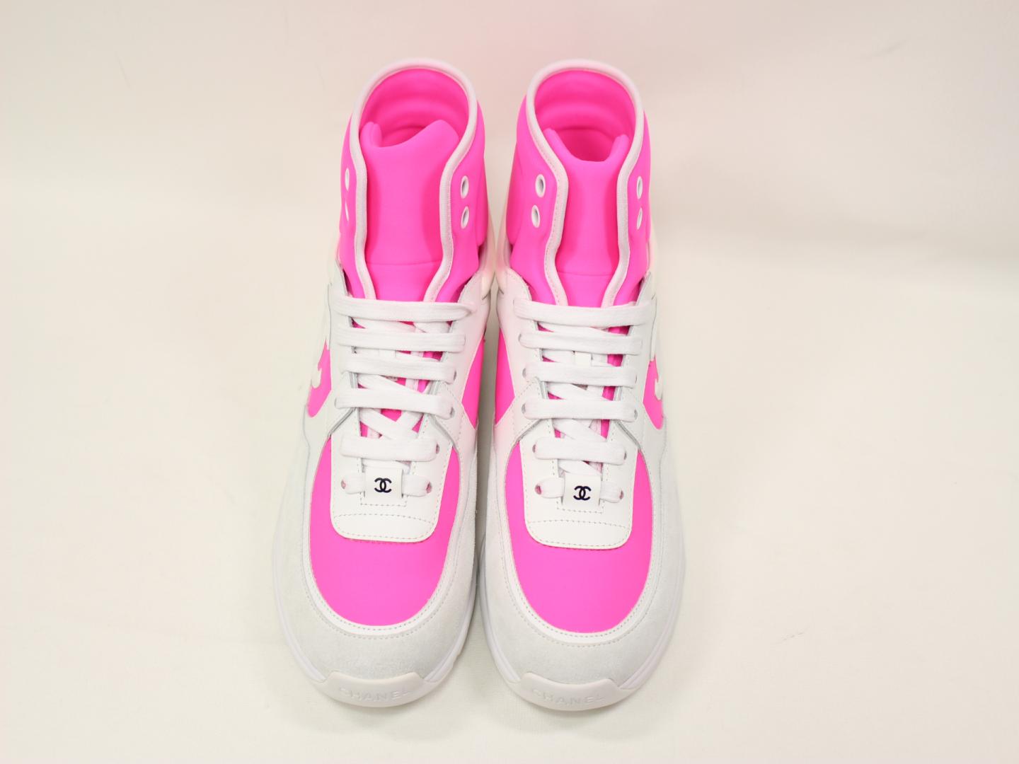 楽天市場 シャネル ハイカット スニーカー その他 レディース ファブリック ラムスキン カーフスキン ピンク ホワイト G Y K0726 中古 Chanel Brandoff ブランドオフ ブランド 靴 シューズ クツ Brandoff Tokyo