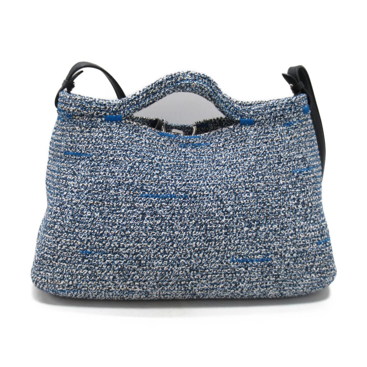 小物などお買い得な福袋 バレンシアガ 2wayトートバッグ バッグ レディース コットン ブルーxホワイトxブラック 3806 Balenciaga Brandoff ブランドオフ ブランド ブランドバッグ バック トートバッグ トートバック トート Balenciaga 2wayトートバッグ