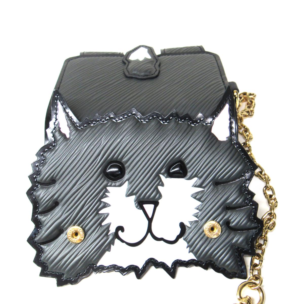 最大5 000円off ロレックス ルイヴィトン キャット カードホルダー カードケース 猫 バック 最大5 ネコレディース エピ グレー M638 中古 Louis Vuitton Brandoff ブランドオフ ヴィトン ビトン ルイ ヴィトン ブランド ブランド雑貨 定期入れ パスケース
