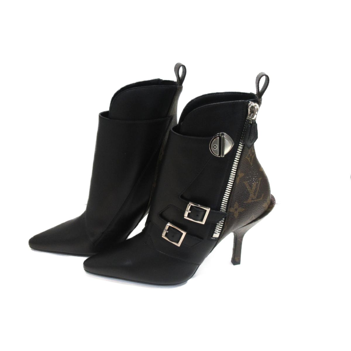K-Brand Off Co.Ltd.: Louis Vuitton LV Janet line ankle boots or other lady&#39;s monogram (leather ...